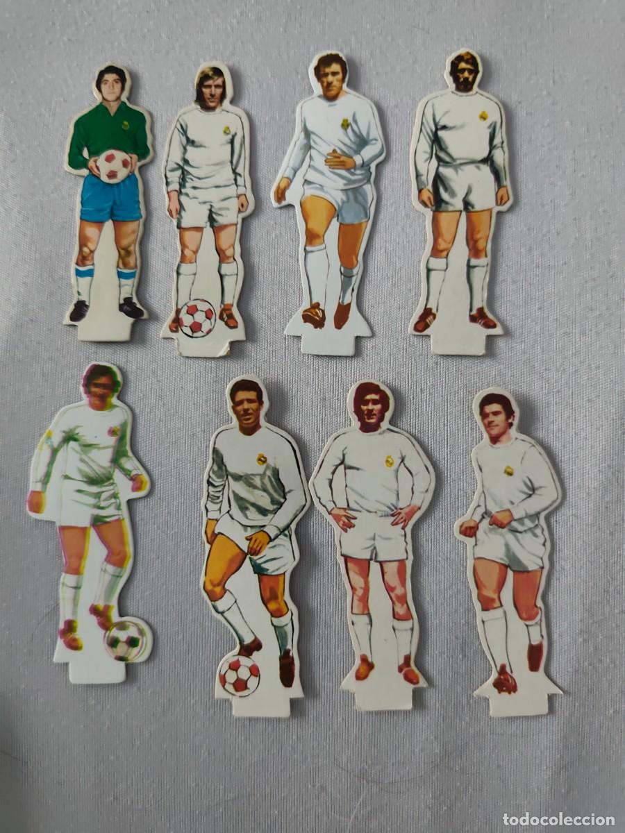 Cromos de f&uacute;tbol: Real Madrid lote 8 cromos Campeones Anceo a&ntilde;o 1973 1974 73-74
