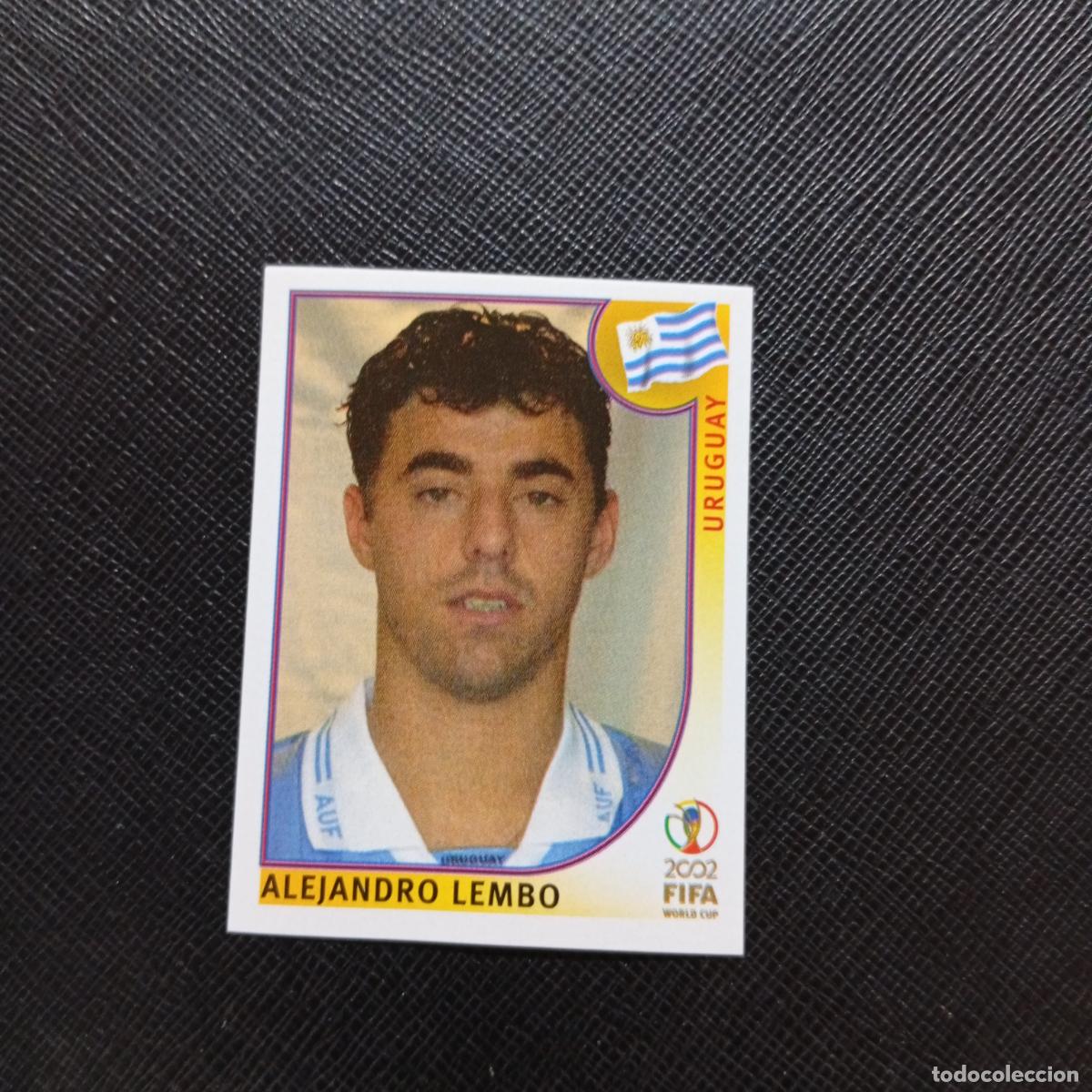 Cromos de f&uacute;tbol: 66 ALEJANDRO LEMBO URUGUAY PANINI 2002 MUNDIAL KOREA FUTBOL 02 CROMO - SIN PEGAR - A156 PG253
