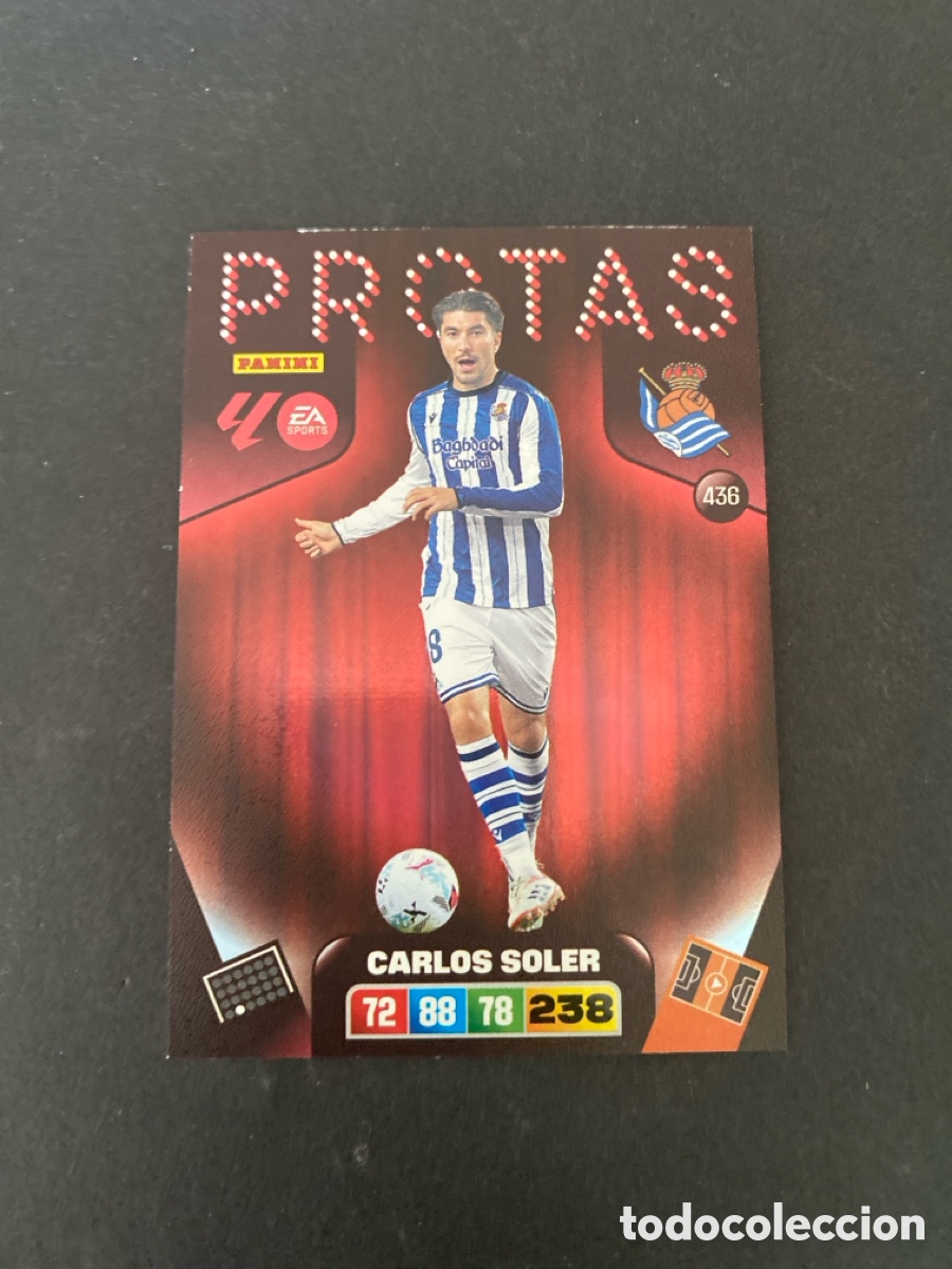 Cromos de f&uacute;tbol: Cromo Adrenalyn 25/26 Real Sociedad N* 436