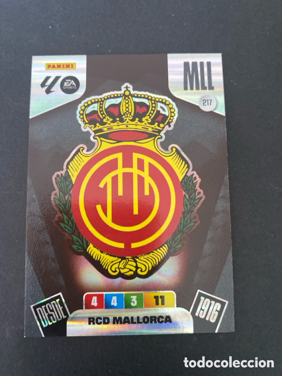 Cromos de f&uacute;tbol: Cromo Adrenalyn 25/26 Mallorca N* 217