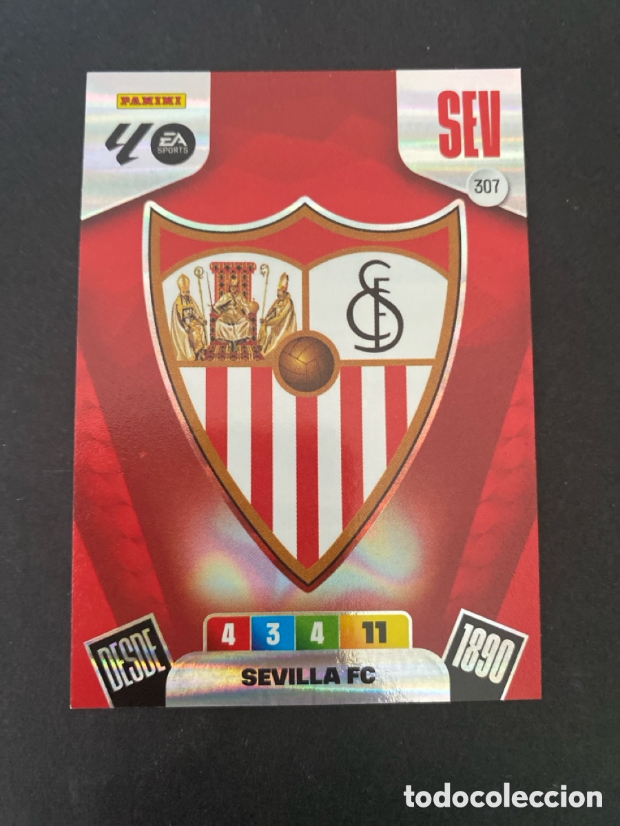Cromos de f&uacute;tbol: Cromo Adrenalyn 25/26 Sevilla N* 307