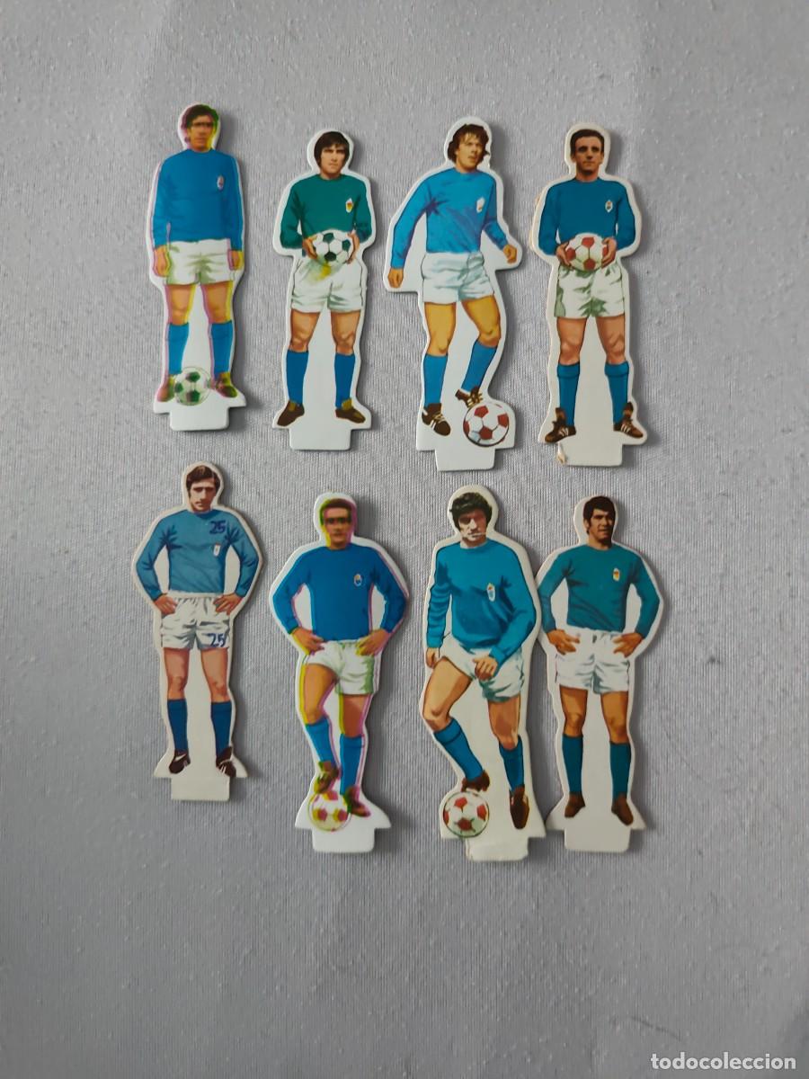 Cromos de f&uacute;tbol: Oviedo lote 8 cromos Campeones Anceo a&ntilde;o 1973 1974 73-74