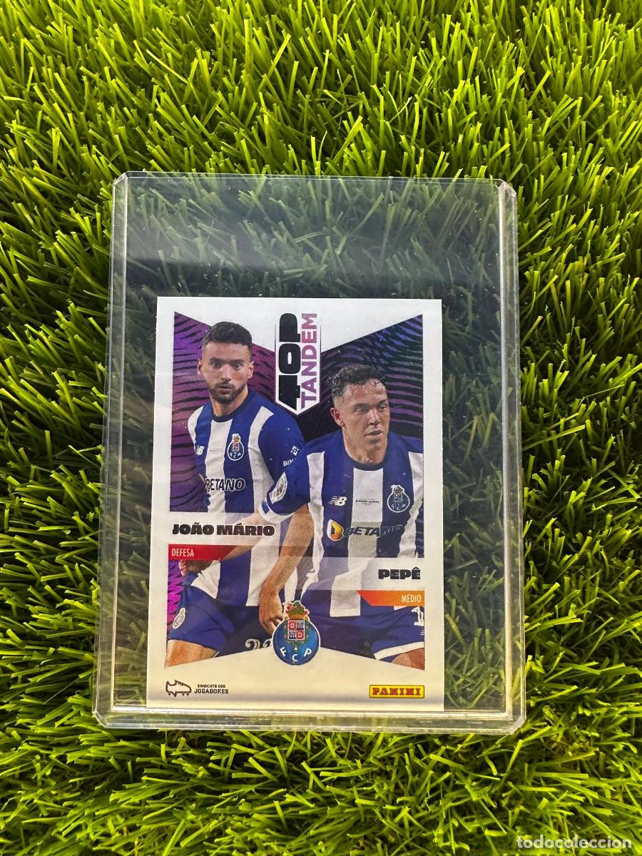 Cromos de f&uacute;tbol: N&ordm; 400 Joao Mario - Pepe Top Tandem Oporto Futebol Liga Portuguesa 23 24