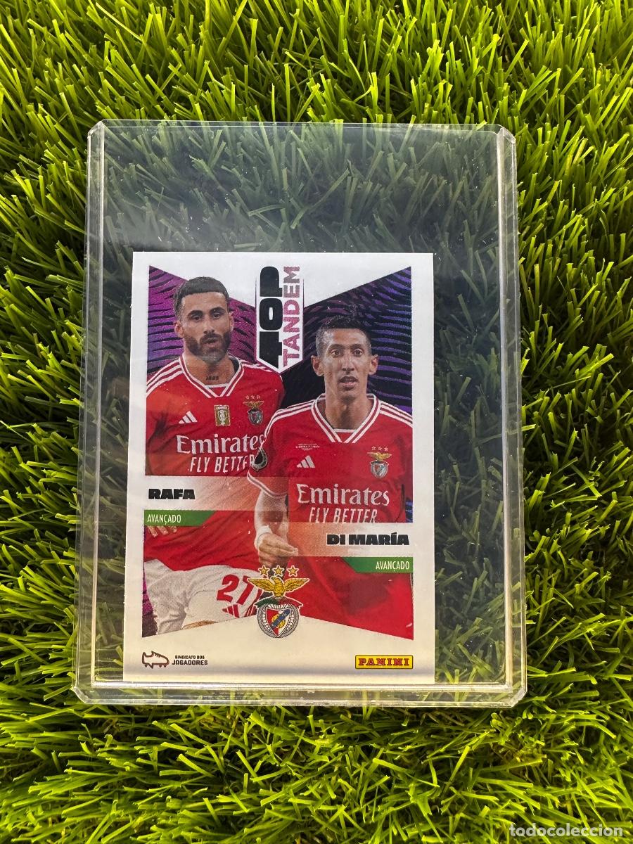 Cromos de f&uacute;tbol: N&ordm; 404 Rafa - Di Mar&iacute;a Top Tandem SL Benfica Futebol Liga Portuguesa 23 24