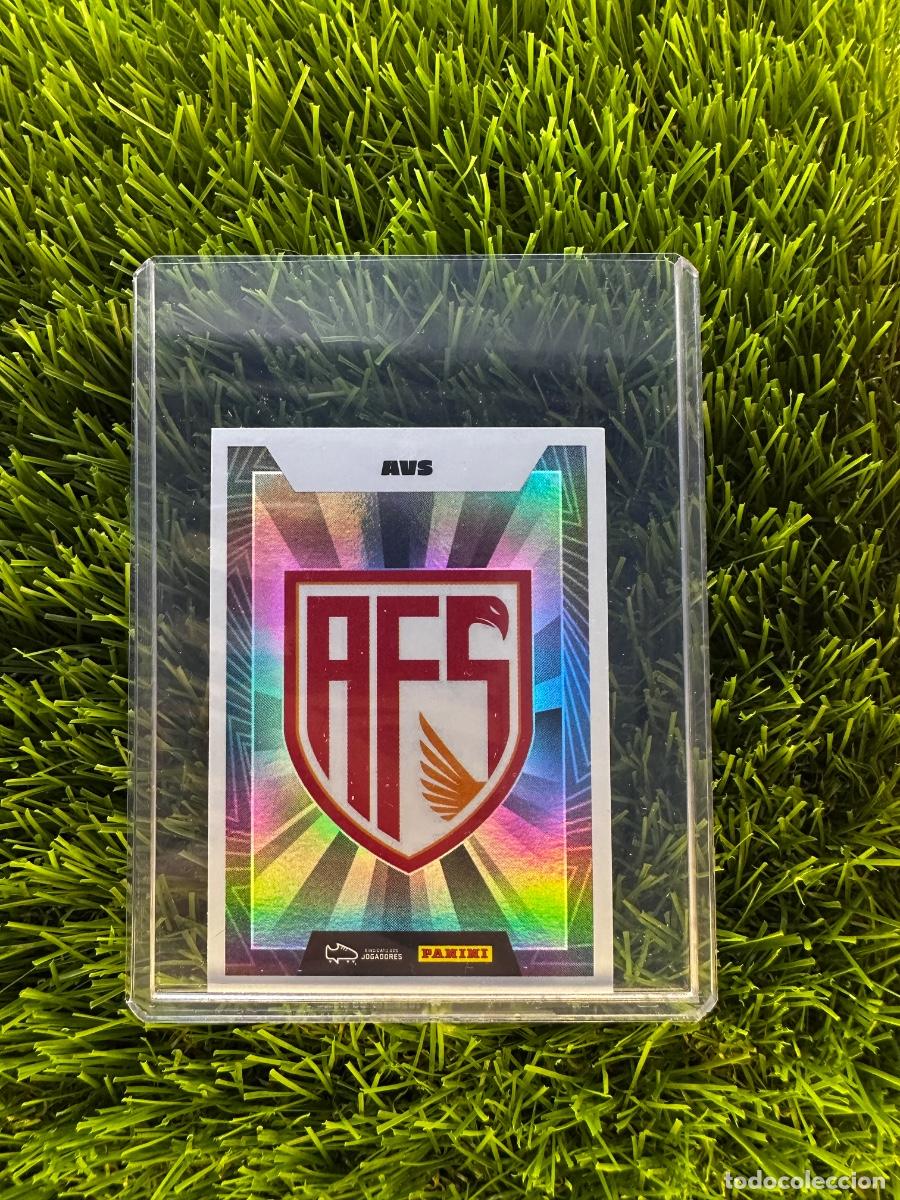 Cromos de f&uacute;tbol: N&ordm; 407 Escudo AVS Futebol Escudos Liga SabSeg Futebol Liga Portuguesa 23 24