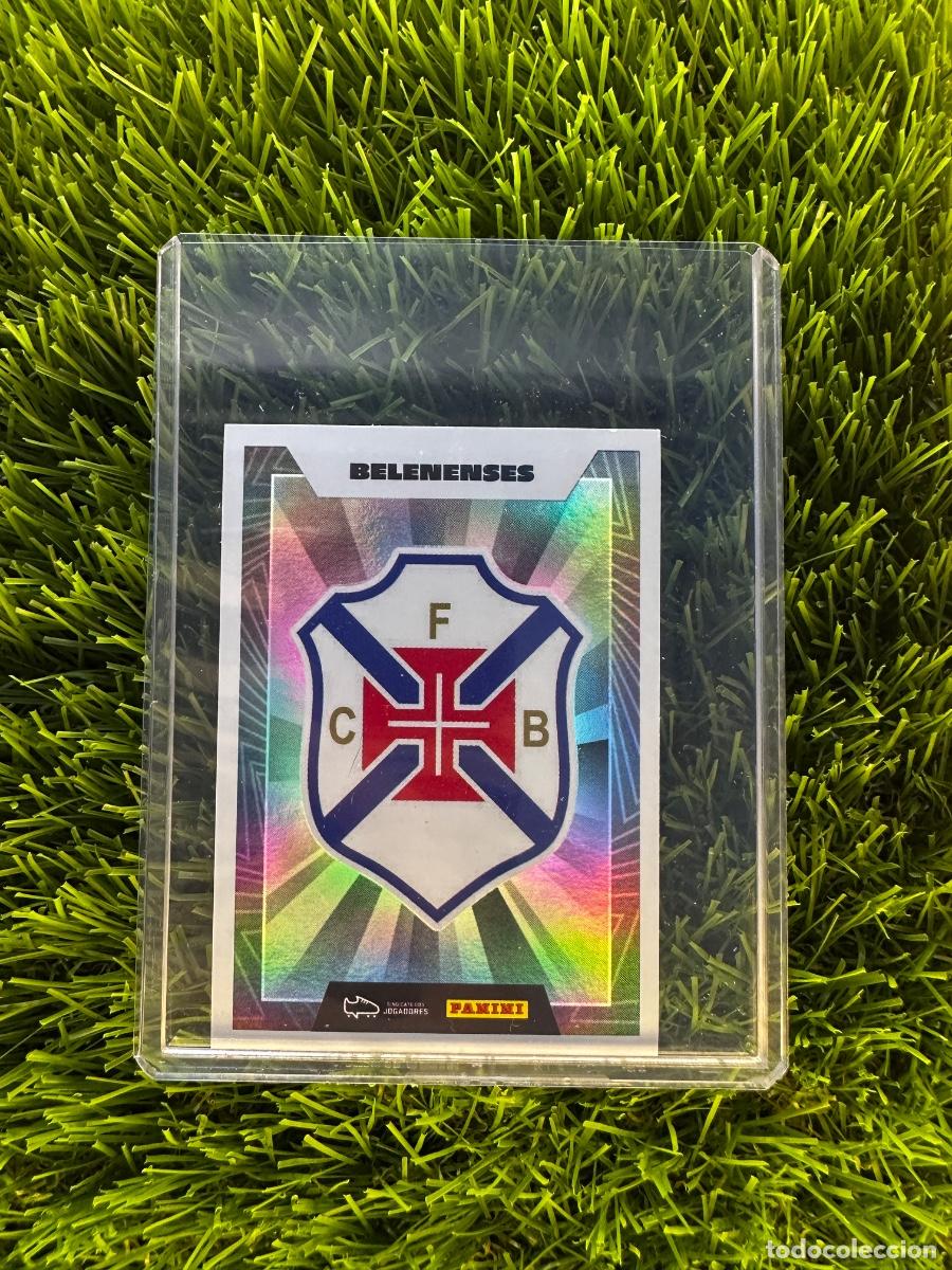 Cromos de f&uacute;tbol: N&ordm; 408 Escudo Belenenses Escudos Liga SabSeg Futebol Liga Portuguesa 23 24