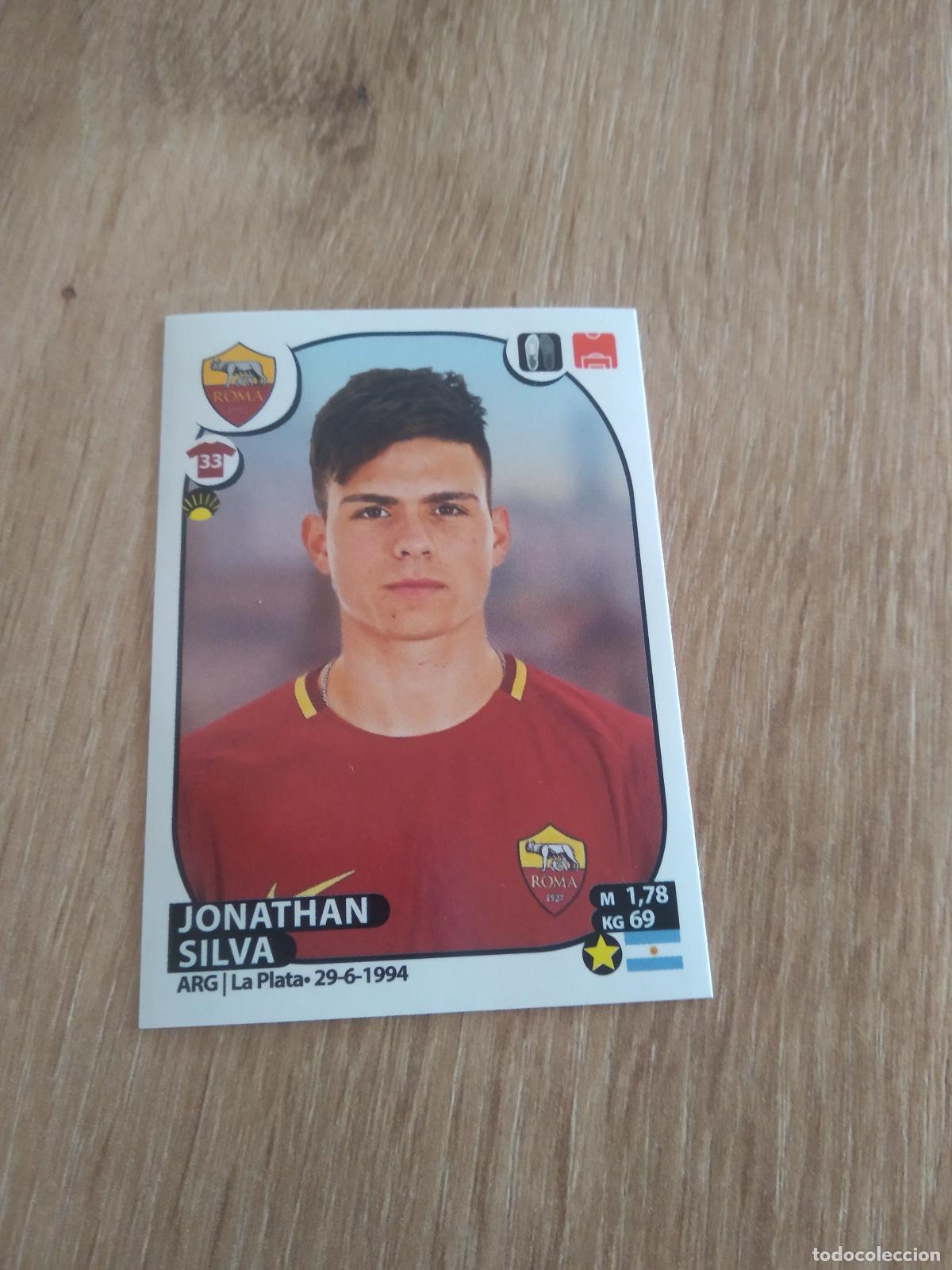 Cromos de f&uacute;tbol: M37 JONATHAN SILVA ROMA CROMO FUTBOL PANINI LIGA ITALIA 17-18 CALCIATORI 2017-2018