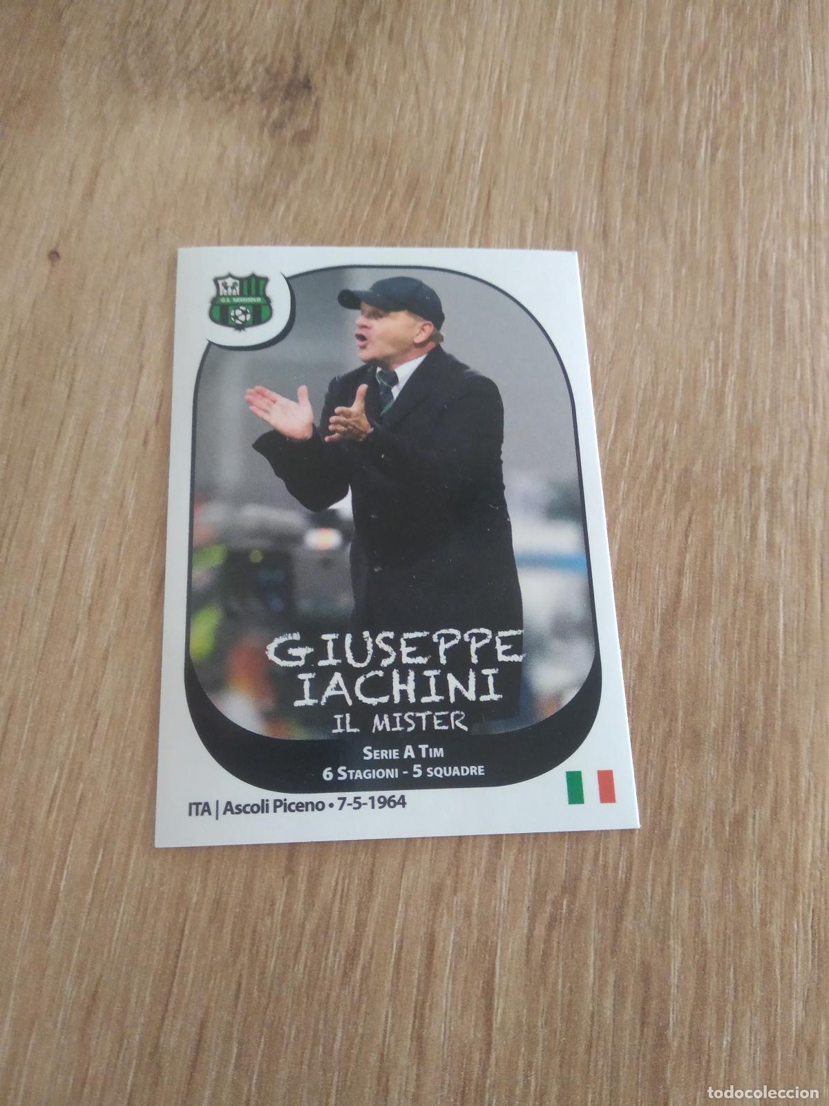 Cromos de f&uacute;tbol: M41 GIUSEPPE IACHINI SASSUOLO CROMO FUTBOL PANINI LIGA ITALIA 17-18 CALCIATORI 2017-2018