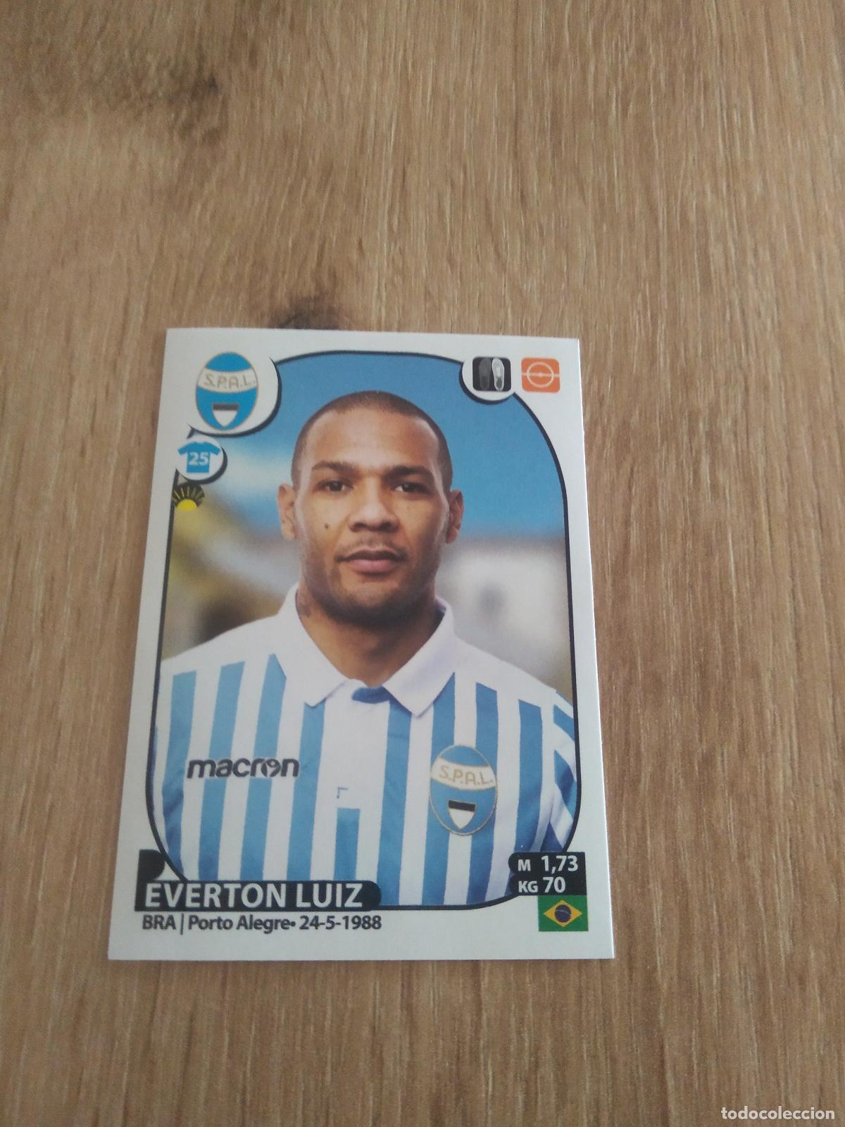 Cromos de f&uacute;tbol: M45 EVERTON LUIZ SPAL CROMO FUTBOL PANINI LIGA ITALIA 17-18 CALCIATORI 2017-2018