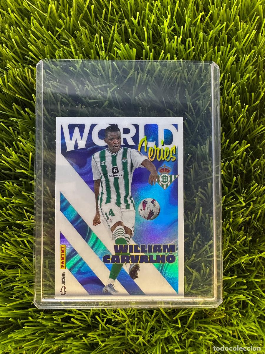 Cromos de f&uacute;tbol: N&ordm; 441 William Carvalho Wold Series Real Betis Futebol Liga Portuguesa 23 24