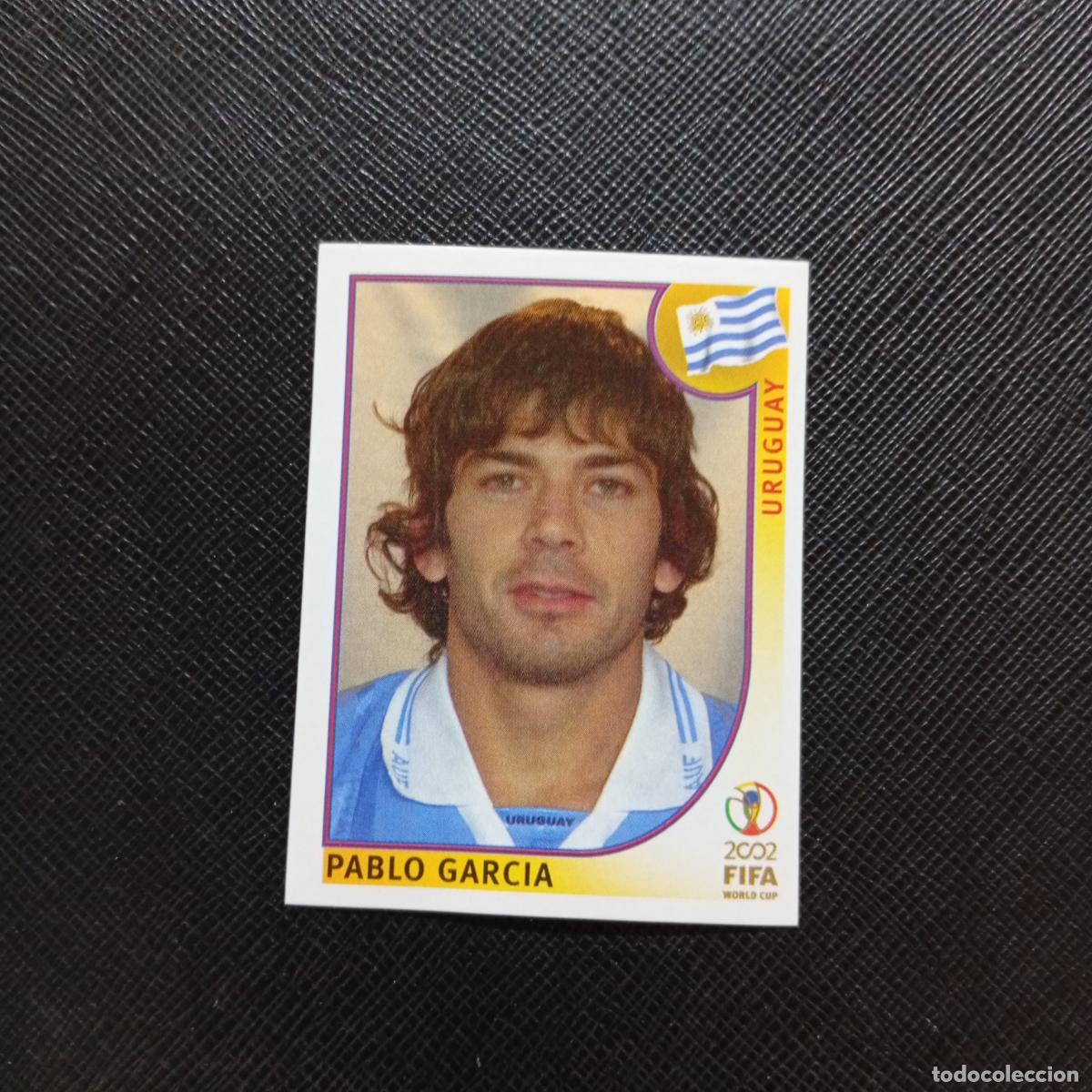 Cromos de f&uacute;tbol: 70 PABLO GARCIA URUGUAY PANINI 2002 MUNDIAL KOREA FUTBOL 02 CROMO - SIN PEGAR - A156 PG253