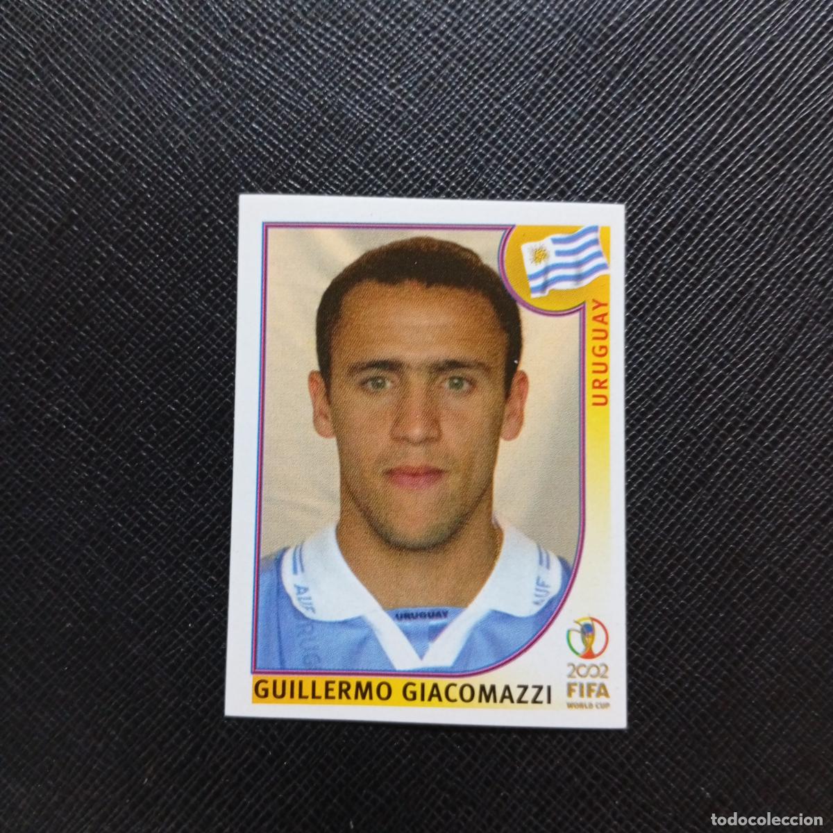 Cromos de f&uacute;tbol: 72 GUILLERMO GIACOMAZZI URUGUAY PANINI 2002 MUNDIAL KOREA FUTBOL 02 CROMO - SIN PEGAR - A156 PG271