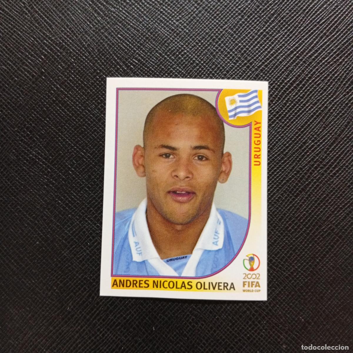 Cromos de f&uacute;tbol: 73 NICOLAS OLIVERA URUGUAY PANINI 2002 MUNDIAL KOREA FUTBOL 02 CROMO - SIN PEGAR - A156 PG271