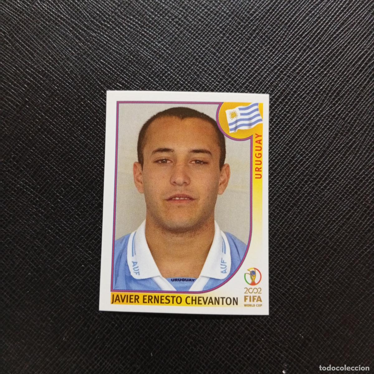 Cartes &agrave; collectionner de Football: 78 CHEVANTON URUGUAY PANINI 2002 MUNDIAL KOREA FUTBOL 02 CROMO - SIN PEGAR - A156 PG307
