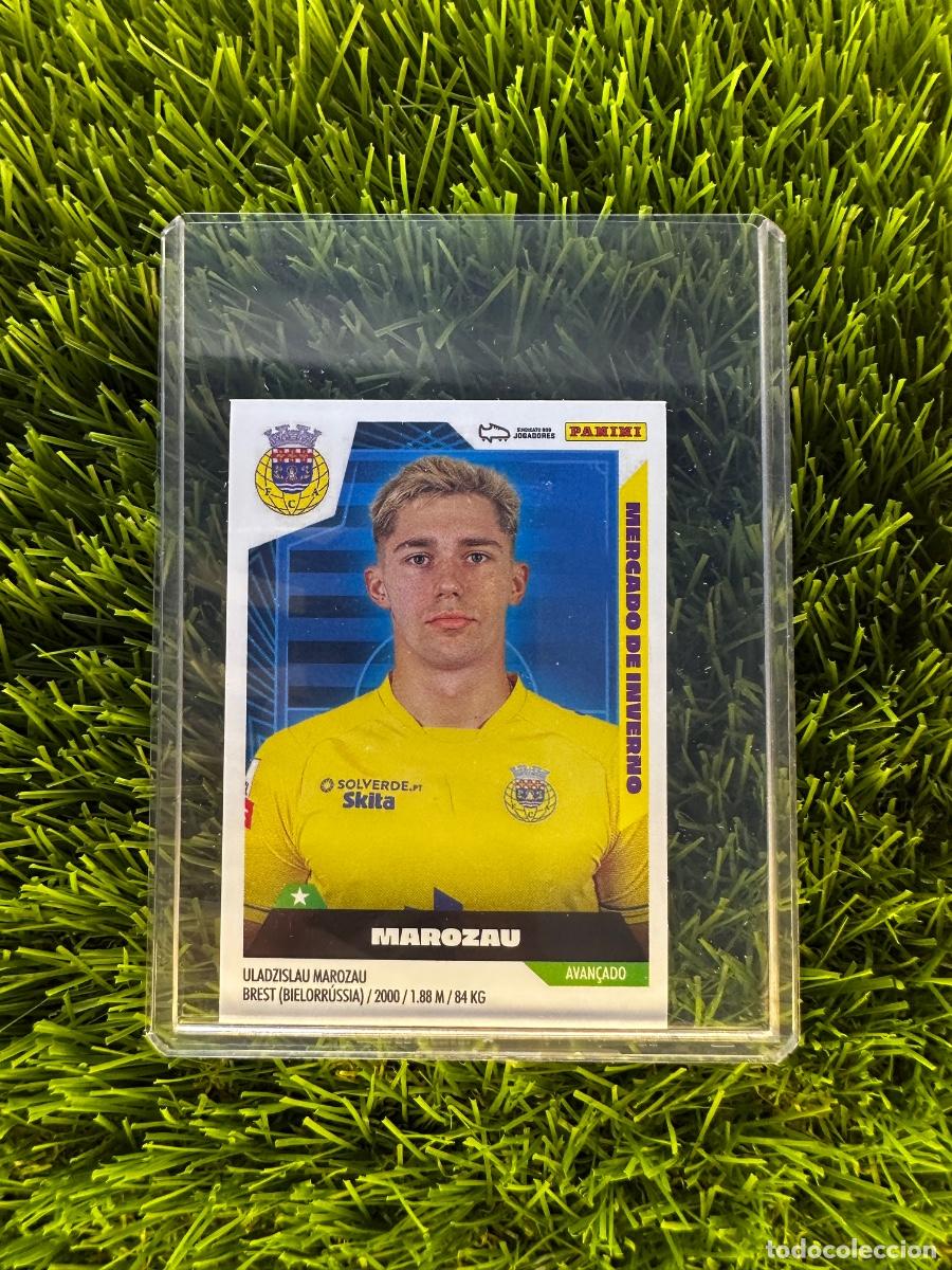 Cartes &agrave; collectionner de Football: N&ordm; 443 Marozau Mercado de Invierno Arouca Futebol Liga Portuguesa 23 24