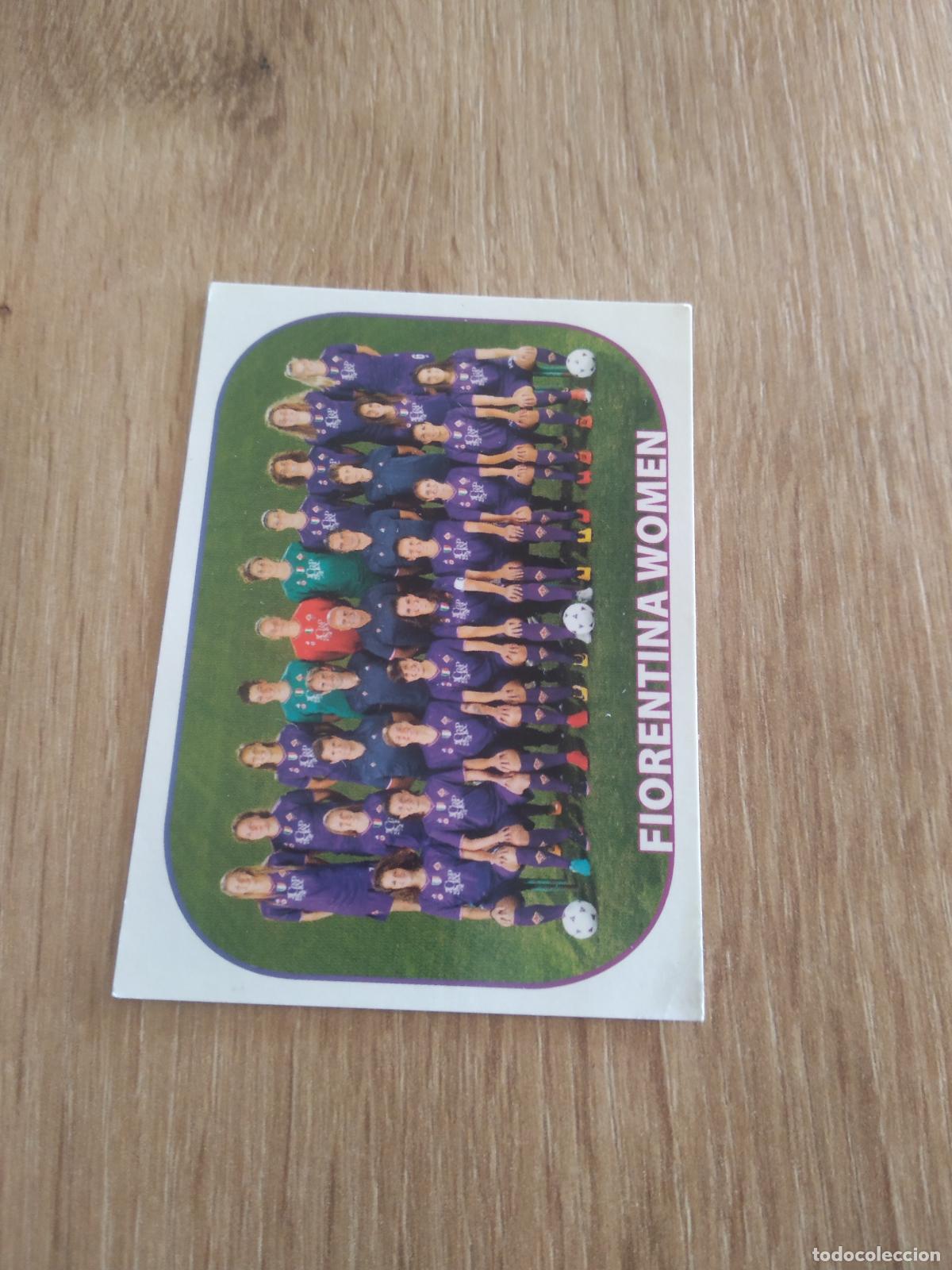 Cartes &agrave; collectionner de Football: F4 FIORENTINA WOMEN CROMO FUTBOL PANINI LIGA ITALIA 17-18 CALCIATORI 2017-2018