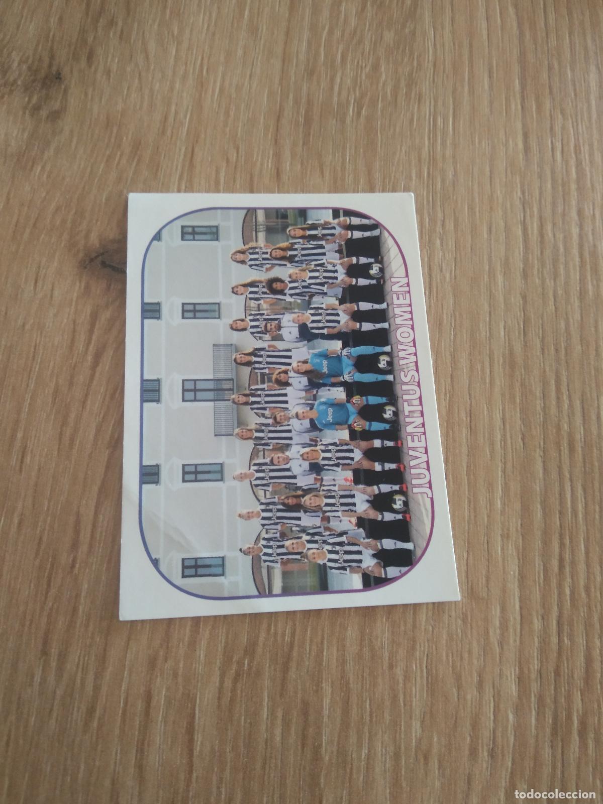 Figurine di Calcio: F5 EQUIPO JUVENTUS TURIN WOMEN CROMO FUTBOL PANINI LIGA ITALIA 17-18 CALCIATORI 2017-2018