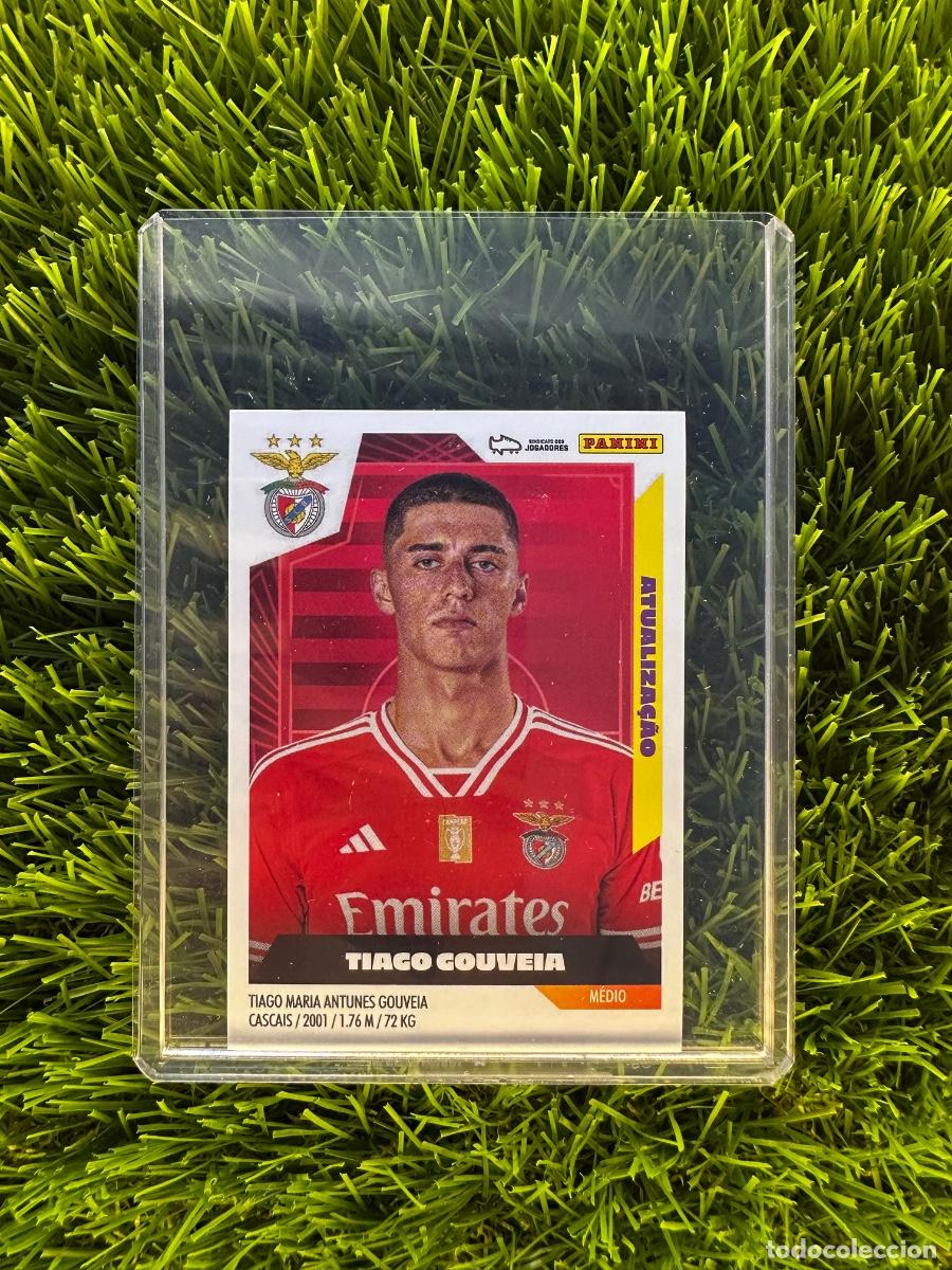 Cromos de Futebol: N&ordm; 445 Tiago Gouveia Mercado de Invierno SL Benfica Futebol Liga Portuguesa 23 24