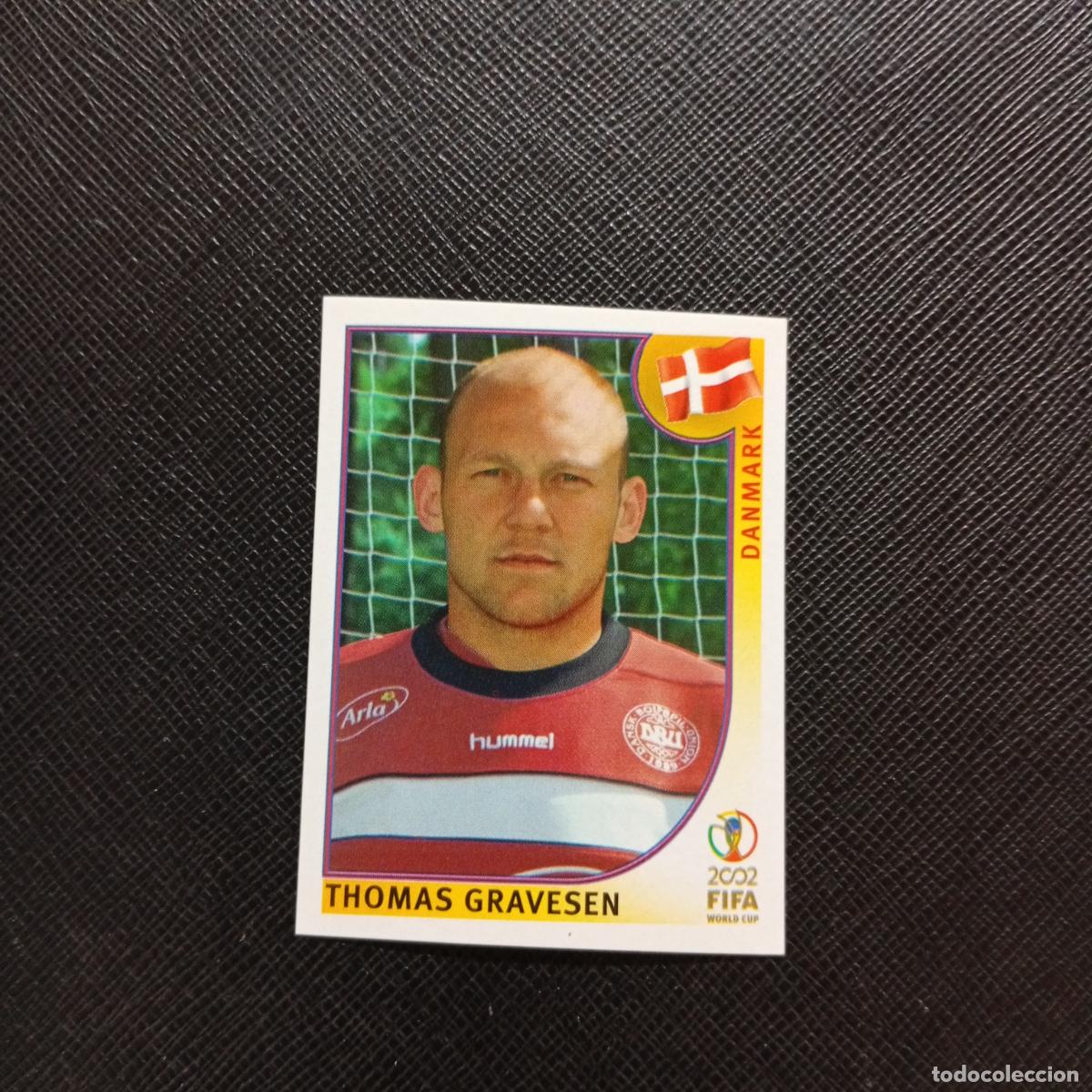Cromos de f&uacute;tbol: 87 THOMAS GRAVENSEN DINAMARCA PANINI 2002 MUNDIAL KOREA FUTBOL 02 CROMO - SIN PEGAR - A156 PG388