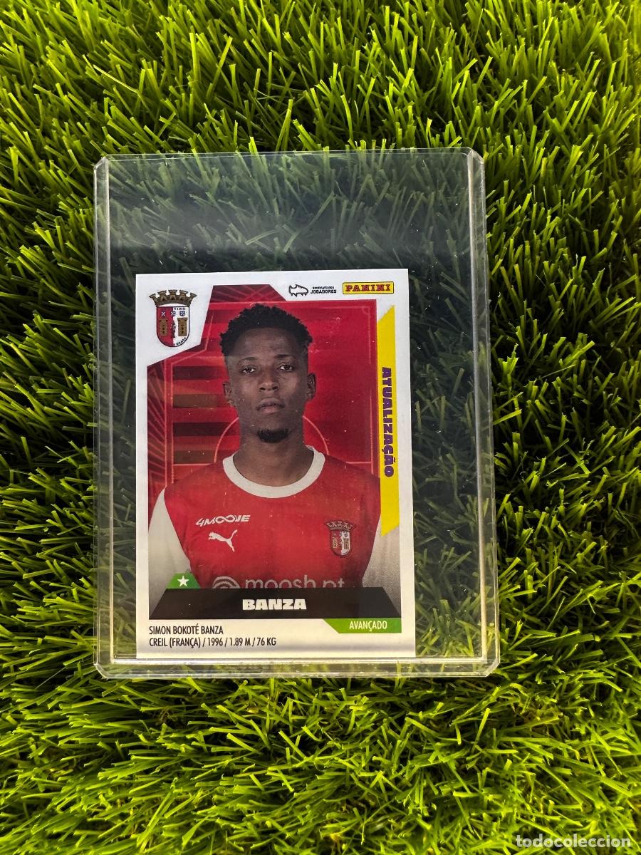 Cromos de f&uacute;tbol: N&ordm; 452 Banza Mercado de Invierno SC Braga Futebol Liga Portuguesa 23 24