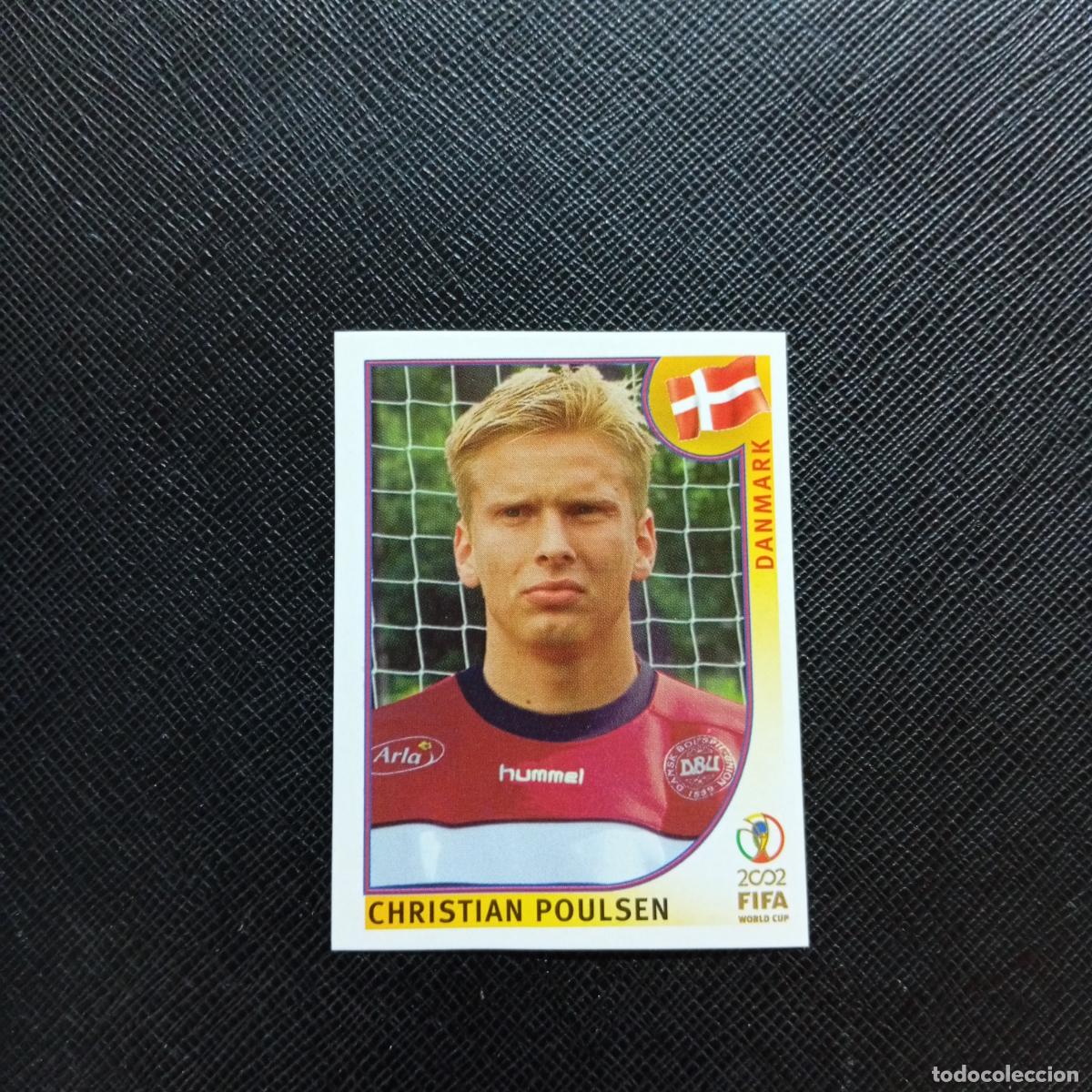 Cromos de f&uacute;tbol: 91 CHRISTIAN POULSEN DINAMARCA PANINI 2002 MUNDIAL KOREA FUTBOL 02 CROMO - SIN PEGAR - A156 PG388