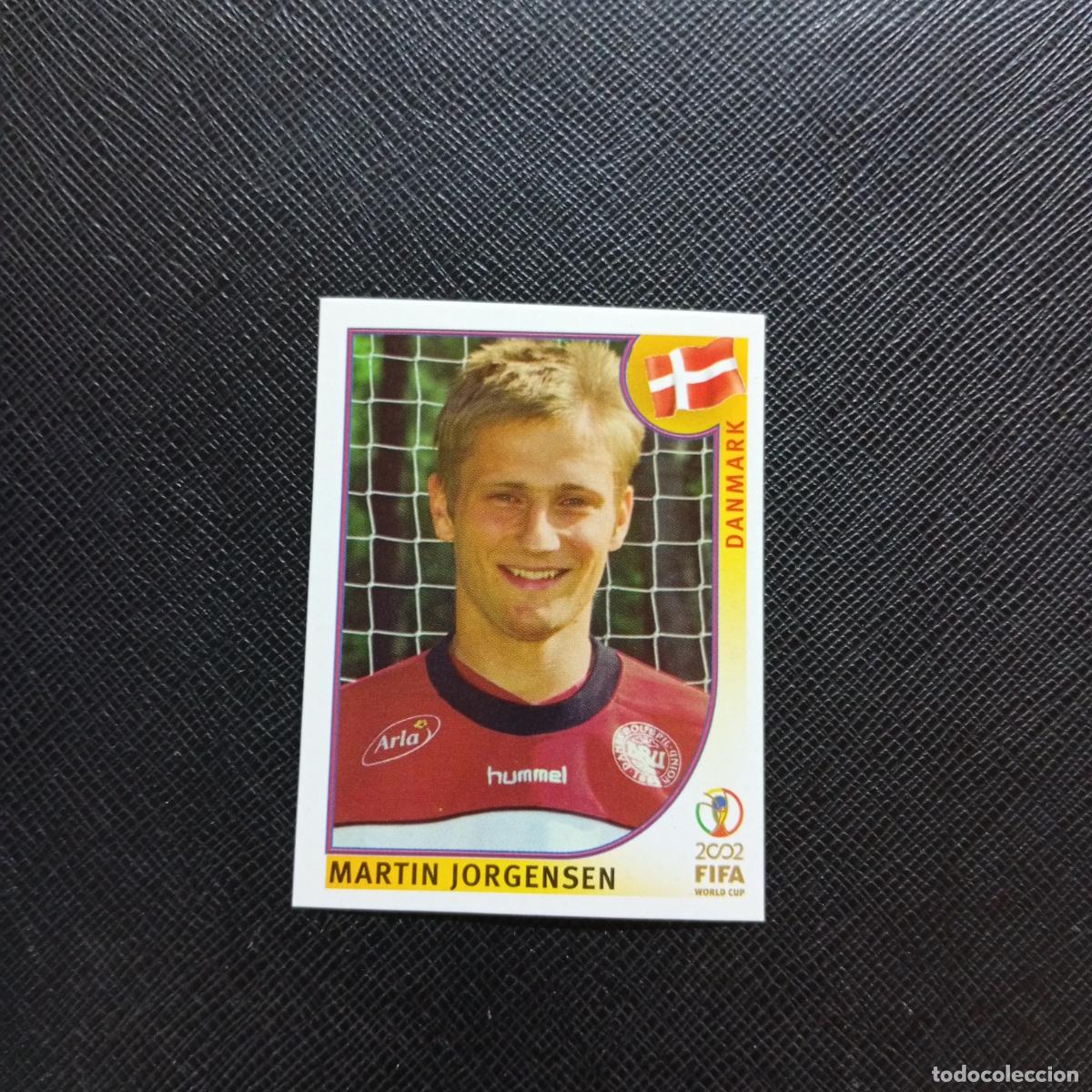Cromos de f&uacute;tbol: 92 MARTIN JORGENSEN DINAMARCA PANINI 2002 MUNDIAL KOREA FUTBOL 02 CROMO - SIN PEGAR - A156 PG388