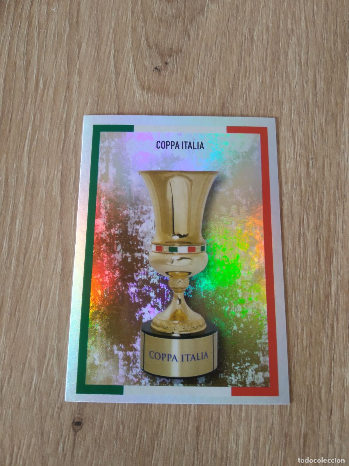 Cromos de f&uacute;tbol: 3 COPPA TROFEO CROMO FUTBOL PANINI LIGA ITALIA 20-21 CALCIATORI 2020-2021
