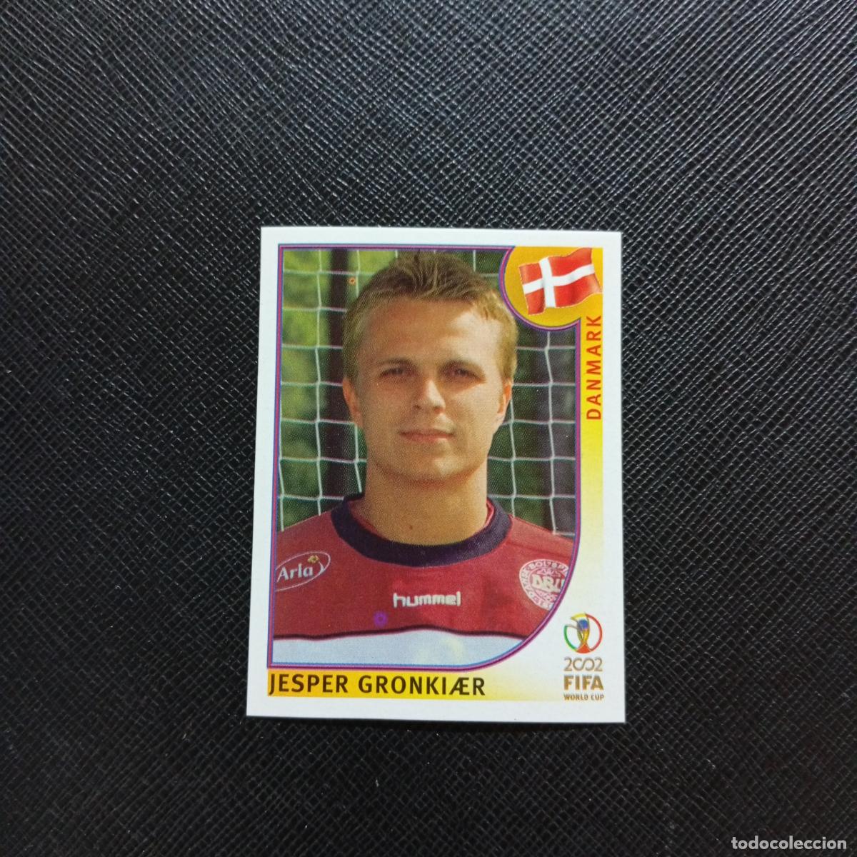Cromos de f&uacute;tbol: 95 JESPER GRONKIAER DINAMARCA PANINI 2002 MUNDIAL KOREA FUTBOL 02 CROMO - SIN PEGAR - A156 PG397