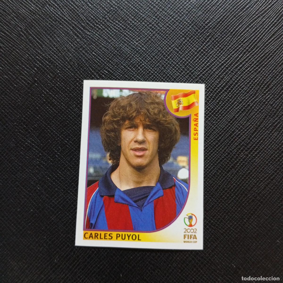 Cromos de f&uacute;tbol: 100 CARLES PUYOL ESPA&Ntilde;A PANINI 2002 MUNDIAL KOREA FUTBOL 02 CROMO - SIN PEGAR - A156 PG397