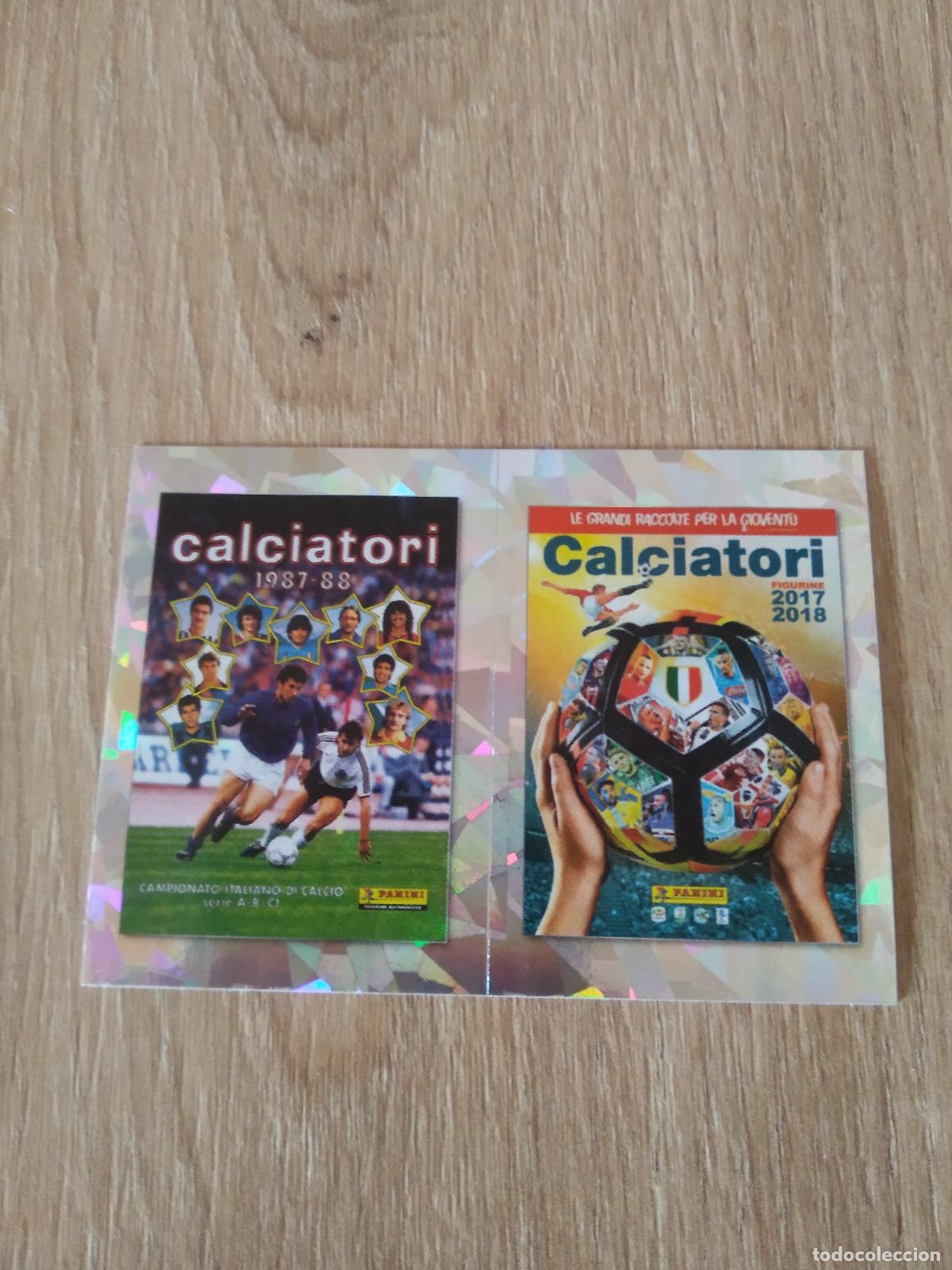 Cromos de f&uacute;tbol: 31 PORTADA 87-88 Y 2017-2018 CROMO FUTBOL PANINI LIGA ITALIA 20-21 CALCIATORI 2020-2021