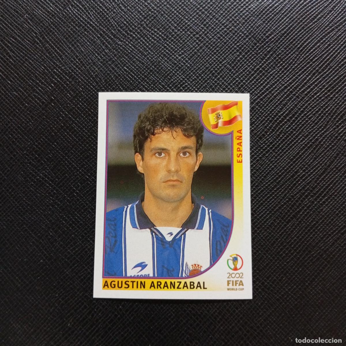 Cromos de f&uacute;tbol: 104 ARANZABAL ESPA&Ntilde;A PANINI 2002 MUNDIAL KOREA FUTBOL 02 CROMO - SIN PEGAR - A156 PG397