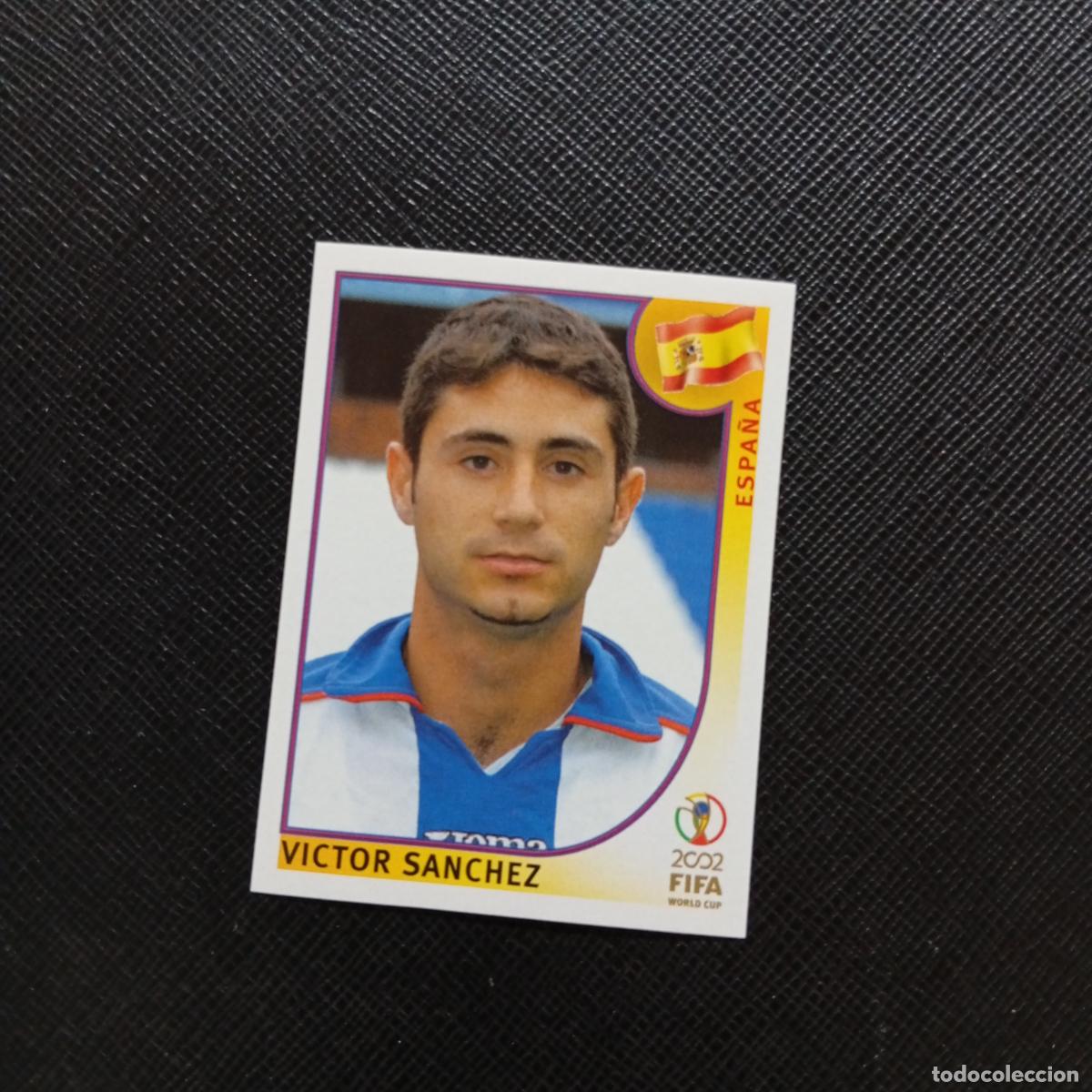Cromos de f&uacute;tbol: 108 VICTOR SANCHEZ ESPA&Ntilde;A PANINI 2002 MUNDIAL KOREA FUTBOL 02 CROMO - SIN PEGAR - A156 PG397