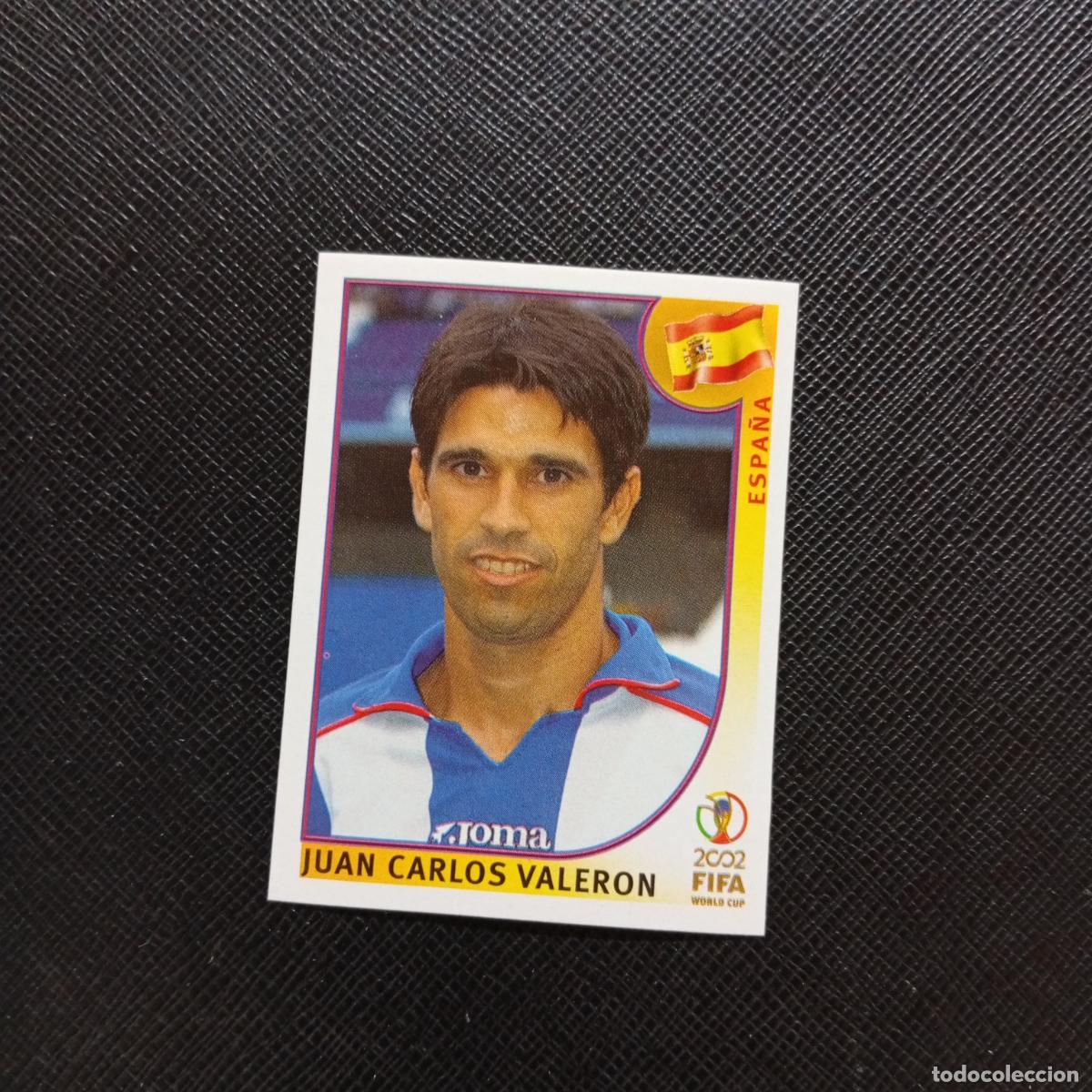 Cromos de f&uacute;tbol: 109 VALERON ESPA&Ntilde;A PANINI 2002 MUNDIAL KOREA FUTBOL 02 CROMO - SIN PEGAR - A156 PG397