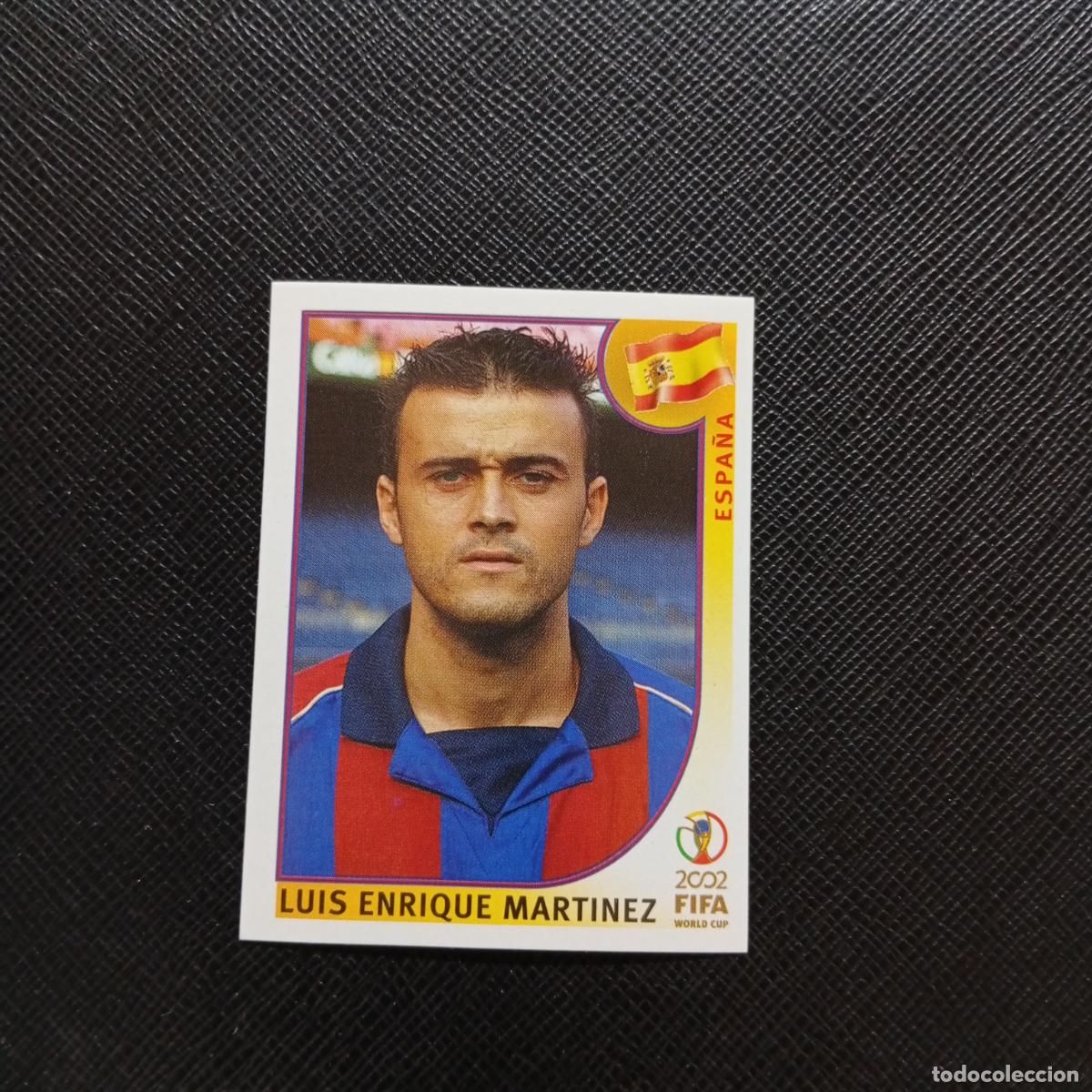 Cromos de f&uacute;tbol: 110 LUIS ENRIQUE ESPA&Ntilde;A PANINI 2002 MUNDIAL KOREA FUTBOL 02 CROMO - SIN PEGAR - A156 PG397