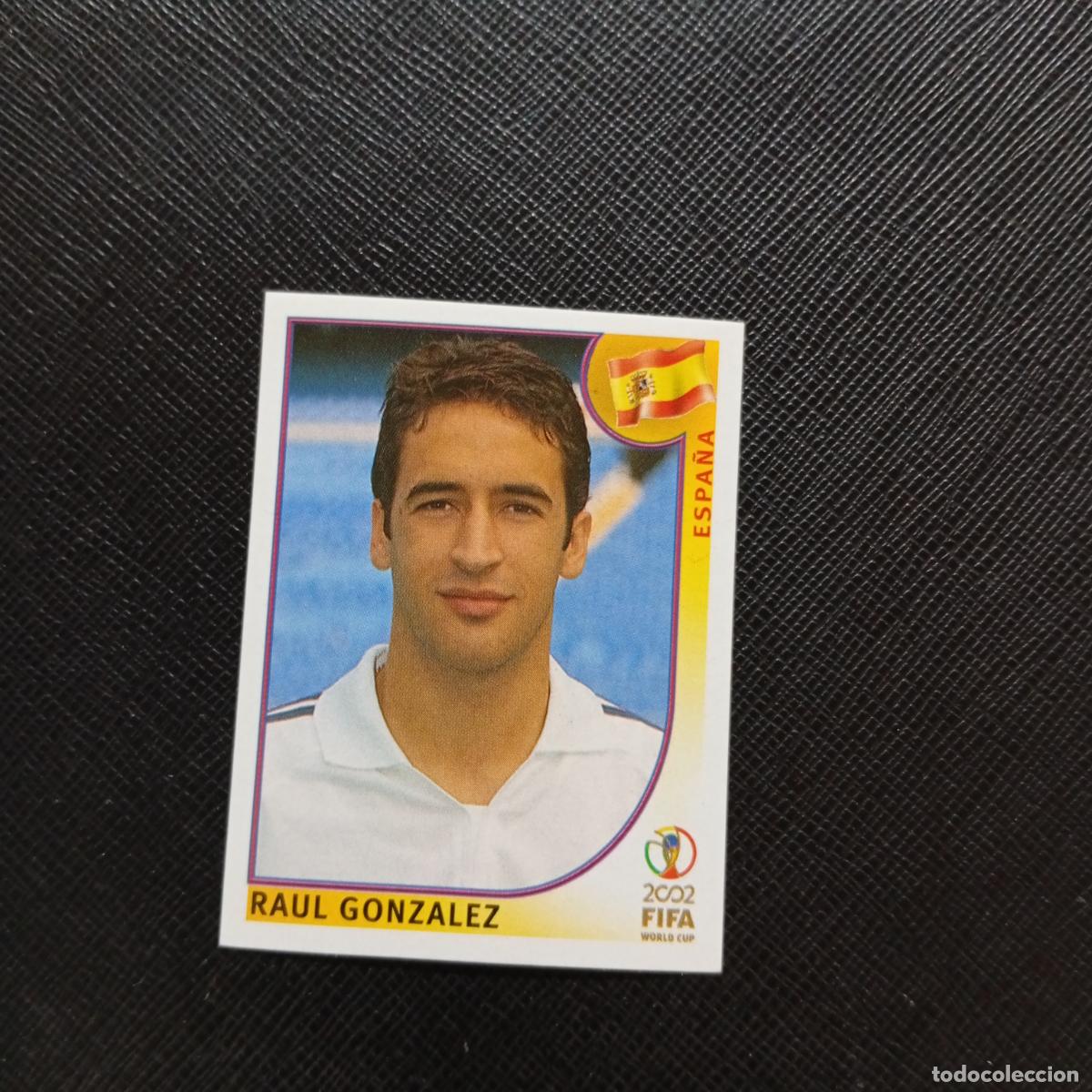 Cromos de f&uacute;tbol: 111 RAUL GONZALEZ ESPA&Ntilde;A PANINI 2002 MUNDIAL KOREA FUTBOL 02 CROMO - SIN PEGAR - A156 PG397