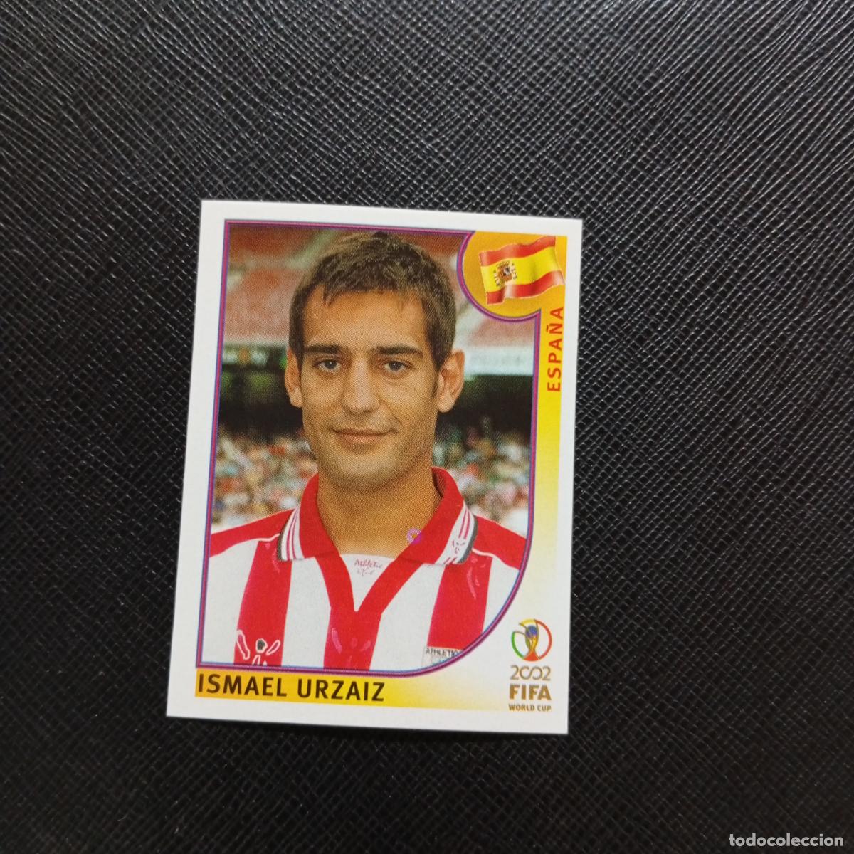 Cromos de f&uacute;tbol: 113 ISMAEL URZAIZ ESPA&Ntilde;A PANINI 2002 MUNDIAL KOREA FUTBOL 02 CROMO - SIN PEGAR - A156 PG397