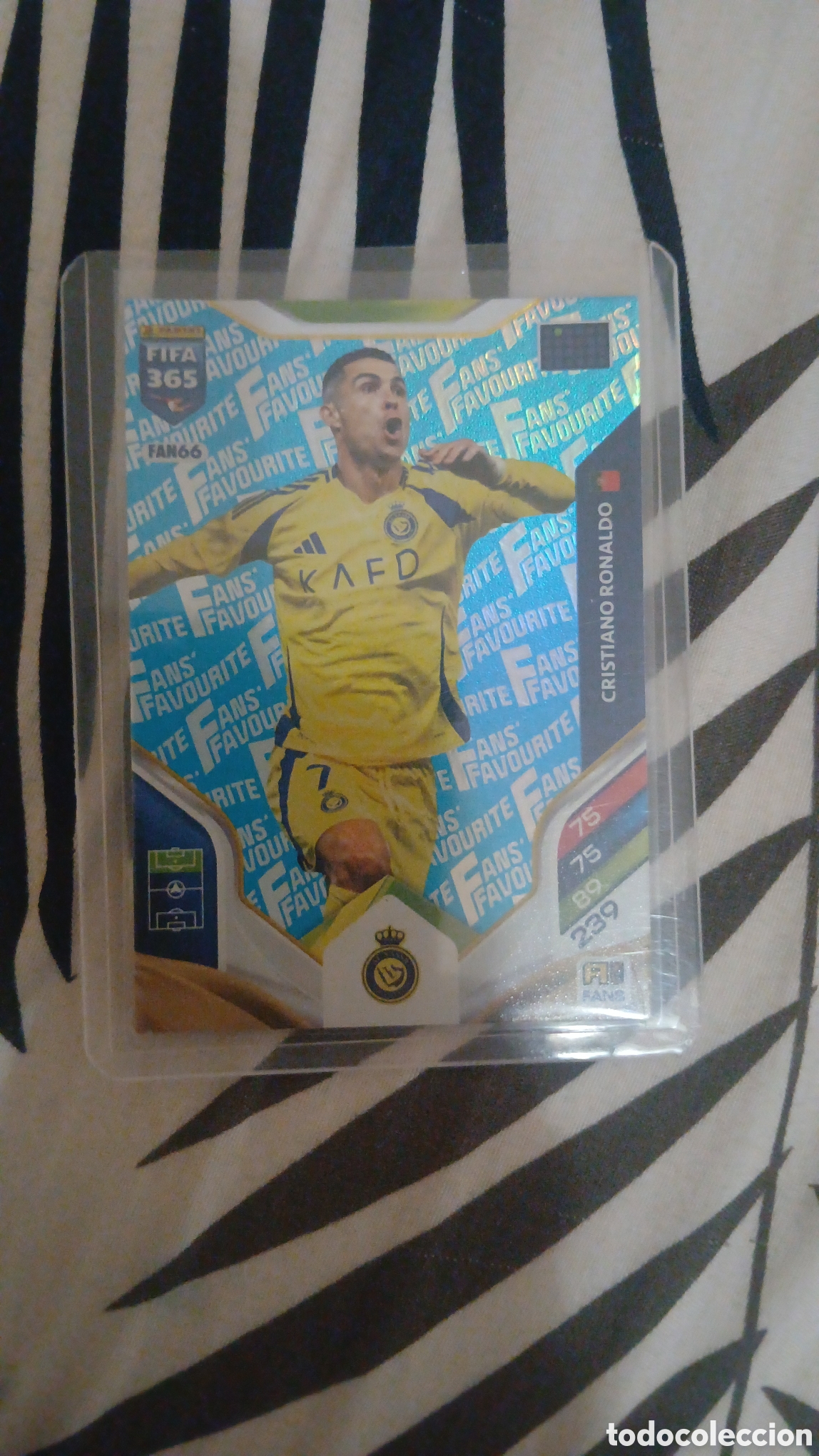 Cromos de f&uacute;tbol: Cristiano fan favourite
