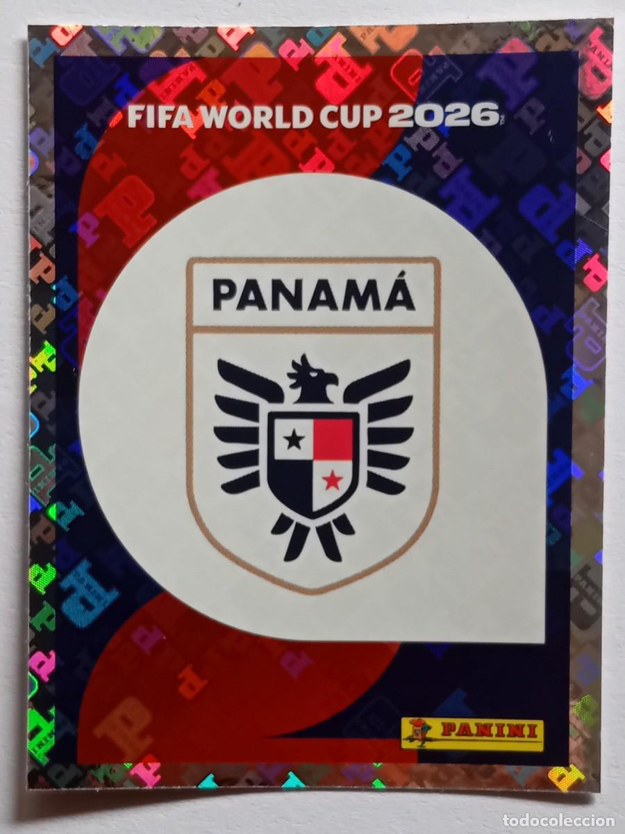 Cromos de f&uacute;tbol: Figurina Panini 2026 Cromo World Cup Usa Mundial 2026 scudetto escudo badge Panama n PAN 1