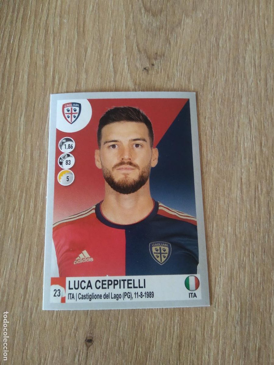 Cromos de f&uacute;tbol: 118 LUCA CEPPITELLI CAGLIARI CROMO FUTBOL PANINI LIGA ITALIA 20-21 CALCIATORI 2020-2021