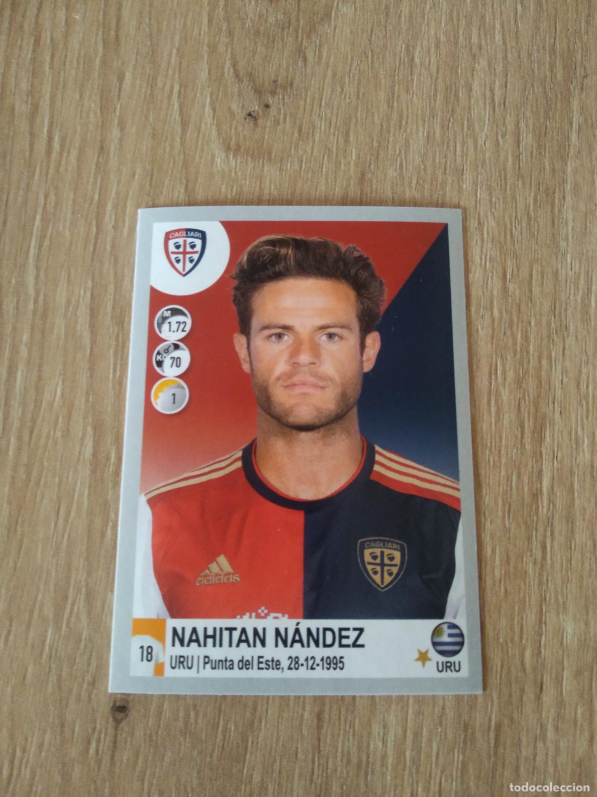 Cromos de f&uacute;tbol: 128 NAHITAN NANDEZ CAGLIARI CROMO FUTBOL PANINI LIGA ITALIA 20-21 CALCIATORI 2020-2021