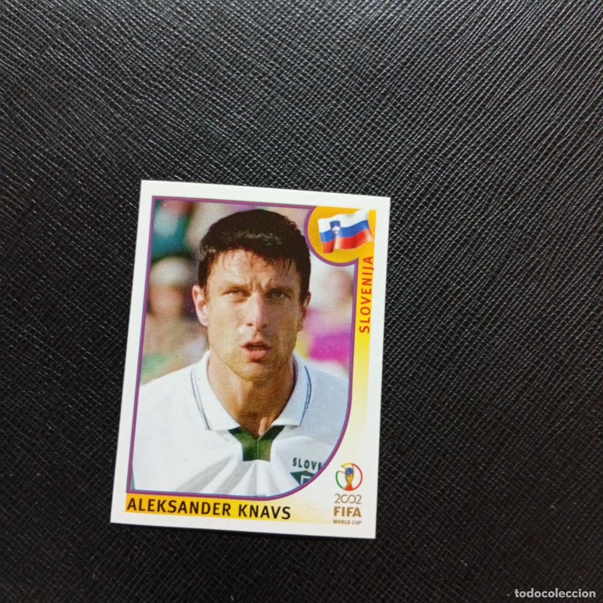 Cromos de f&uacute;tbol: 118 ALEKSANDER KNAVS ESLOVENIA PANINI 2002 MUNDIAL KOREA FUTBOL 02 CROMO - SIN PEGAR - A156 PG397