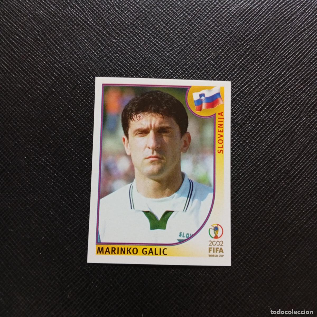 Cromos de f&uacute;tbol: 119 MARINKO GALIC ESLOVENIA PANINI 2002 MUNDIAL KOREA FUTBOL 02 CROMO - SIN PEGAR - A156 PG415