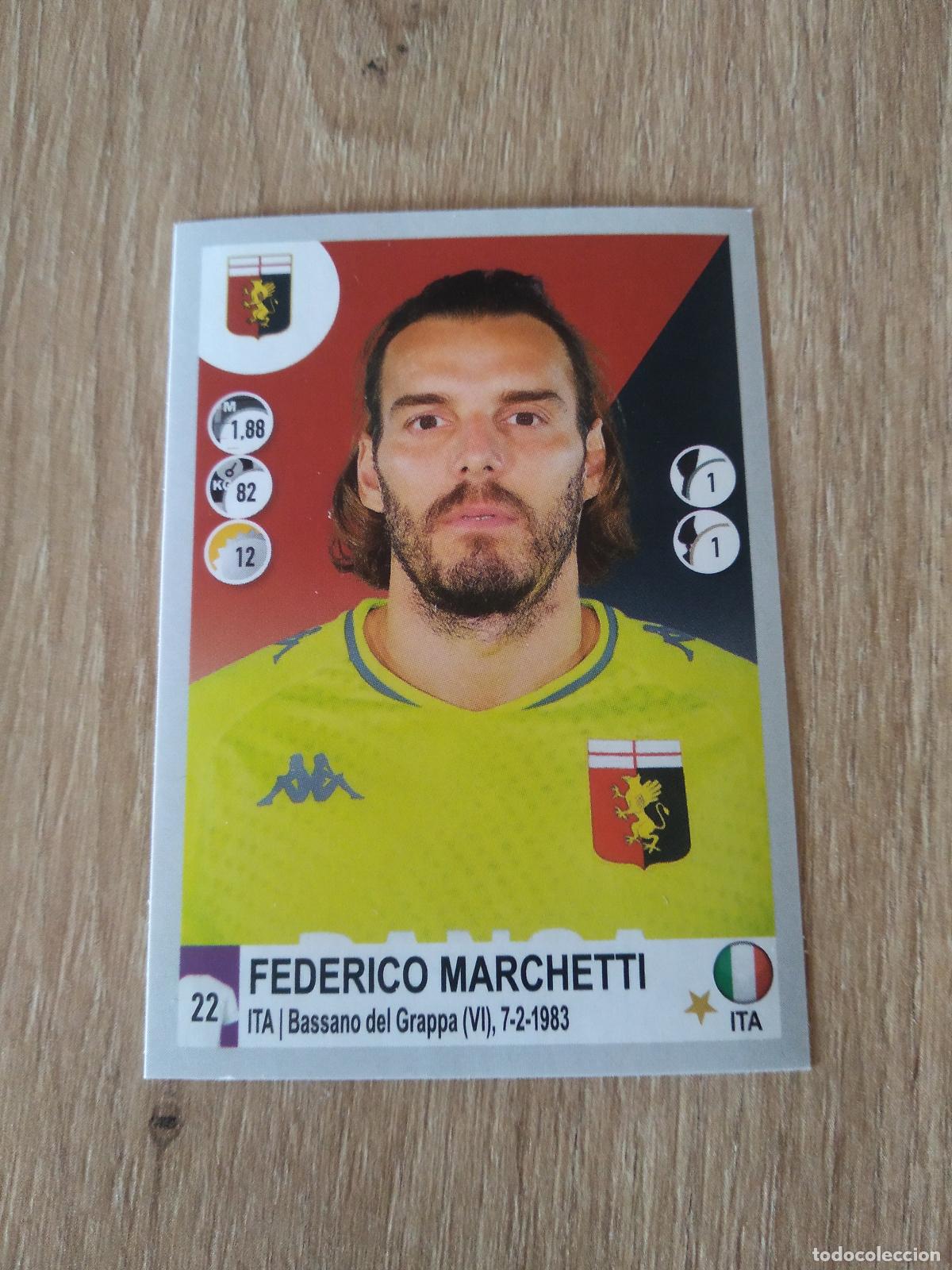 Cromos de f&uacute;tbol: 195 FEDERICO MARCHETTI GENOA CROMO FUTBOL PANINI LIGA ITALIA 20-21 CALCIATORI 2020-2021