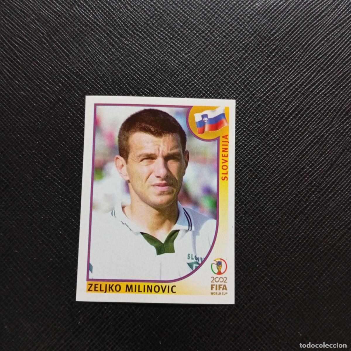 Cromos de f&uacute;tbol: 120 ZELJKO MILINOVIC ESLOVENIA PANINI 2002 MUNDIAL KOREA FUTBOL 02 CROMO - SIN PEGAR - A156 PG415
