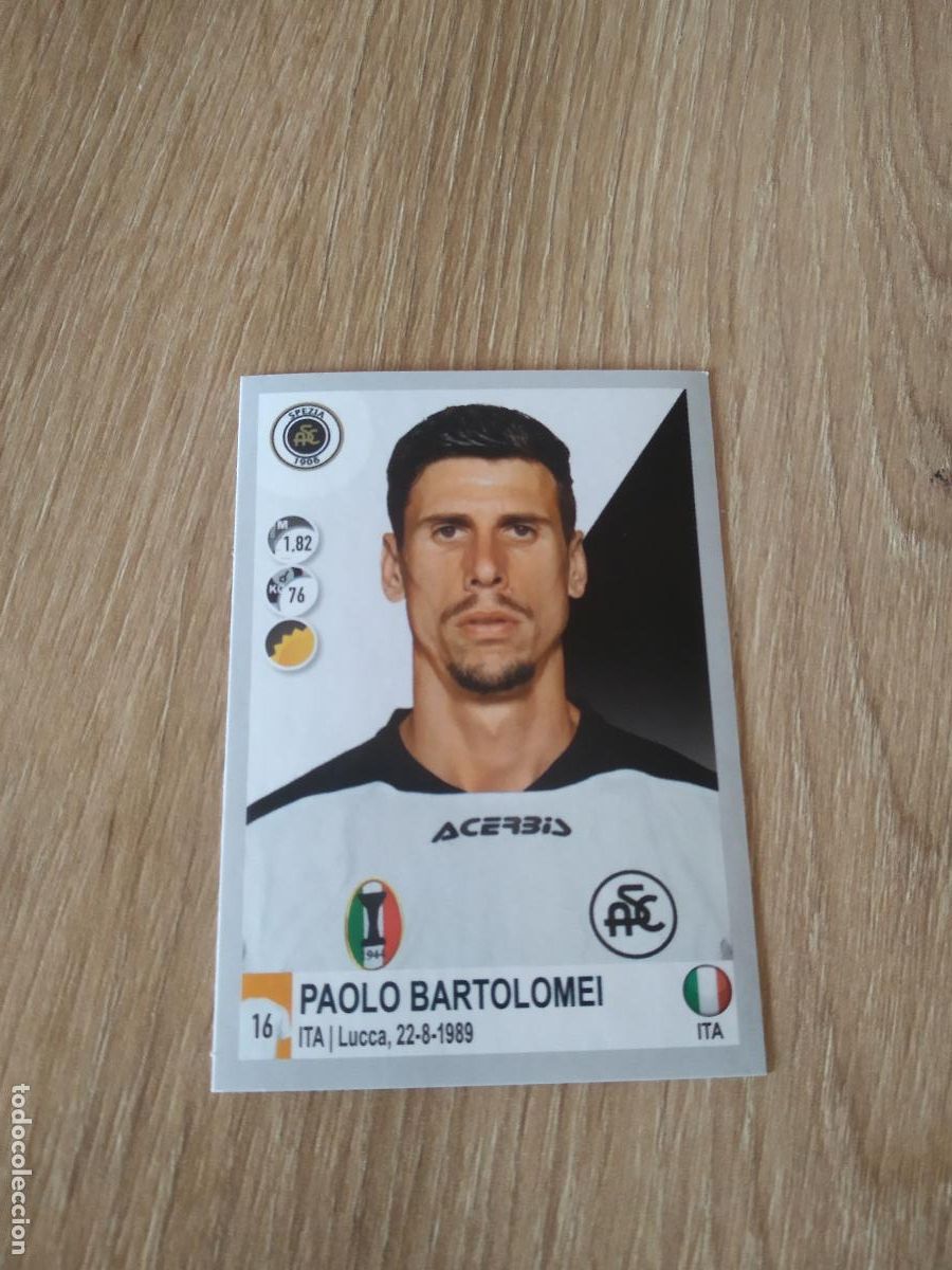 Cromos de f&uacute;tbol: 488 PAOLO BARTOLOMEI SPEZIA CROMO FUTBOL PANINI LIGA ITALIA 20-21 CALCIATORI 2020-2021