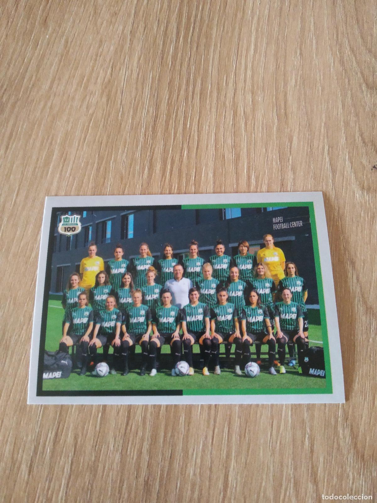 Cromos de f&uacute;tbol: 588 EQUIPO PLANTILLA SASSUOLO FEMENINO CROMO FUTBOL PANINI LIGA ITALIA 20-21 CALCIATORI 2020-2021
