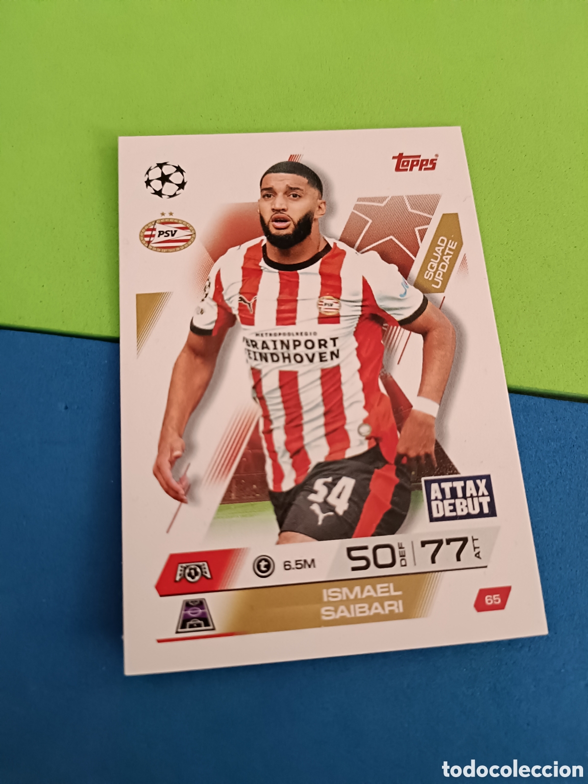 Cromos de f&uacute;tbol: Topps Match Attax EXTRA 2025 2026 - Squad update 65 Saibari