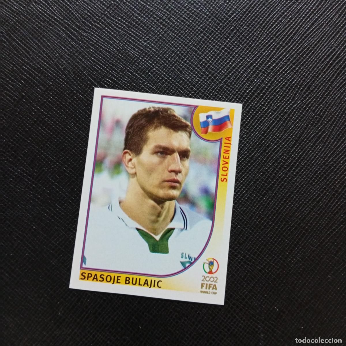 Cromos de f&uacute;tbol: 122 SPASOJE BUKAJIC ESLOVENIA PANINI 2002 MUNDIAL KOREA FUTBOL 02 CROMO - SIN PEGAR - A156 PG415