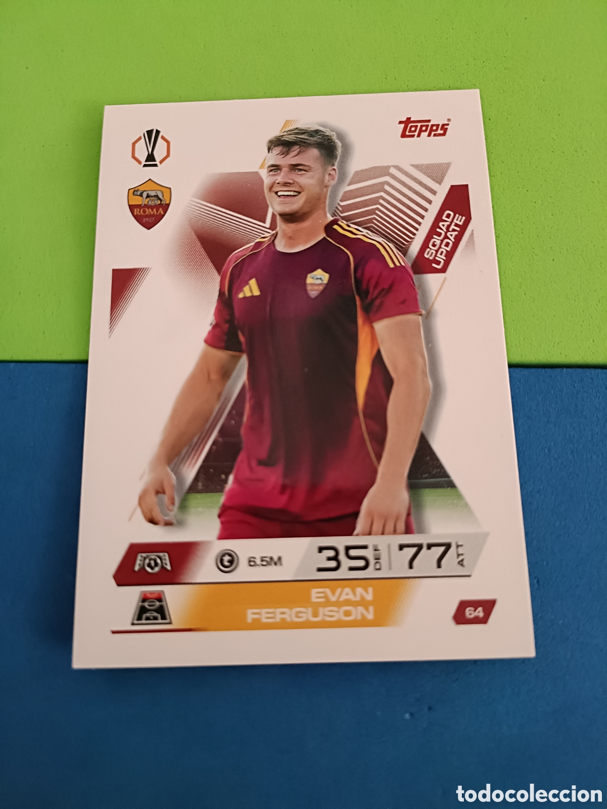 Cromos de f&uacute;tbol: Topps Match Attax EXTRA 2025 2026 - Squad update 64 Ferguson