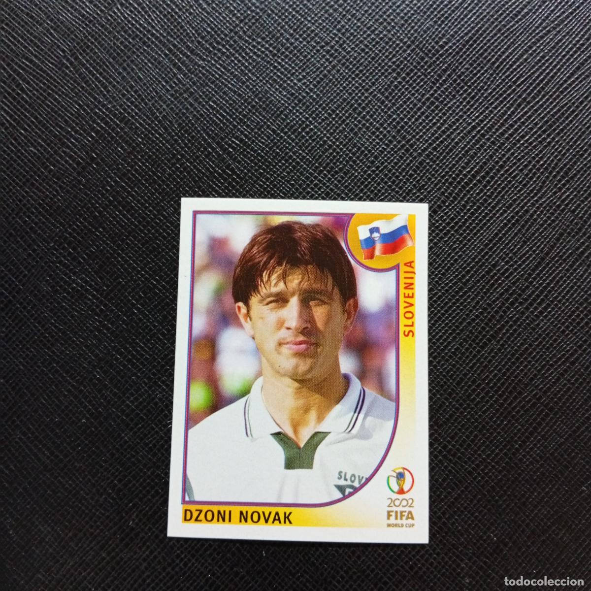 Cromos de f&uacute;tbol: 123 DZONI NOVAK ESLOVENIA PANINI 2002 MUNDIAL KOREA FUTBOL 02 CROMO - SIN PEGAR - A156 PG415
